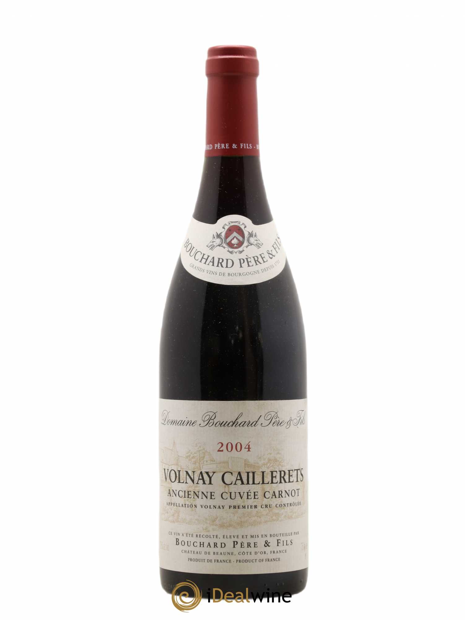 Volnay 1er Cru Caillerets - Ancienne Cuvée Carnot Bouchard Père & Fils 2004 - Lot de 1 bouteille - 0