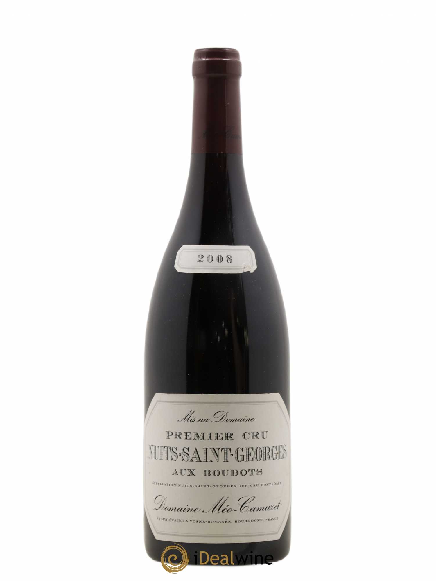 Nuits-Saint-Georges 1er Cru Aux Boudots Méo-Camuzet (Domaine) 2008 - Lot de 1 bouteille - 0