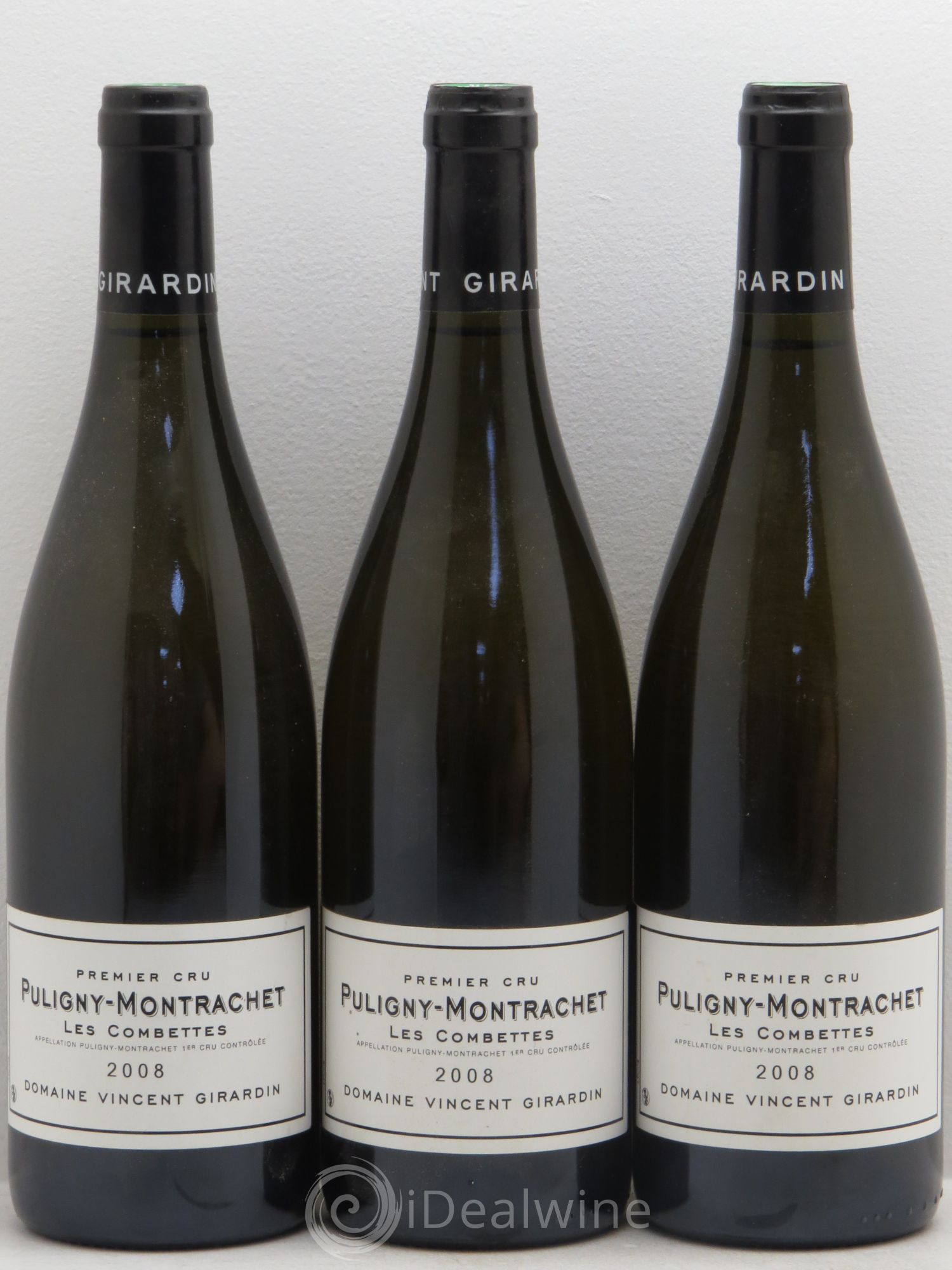 Puligny-Montrachet 1er Cru Domaine Vincent Girardin 2008 - Posten von 3 Flaschen - 0