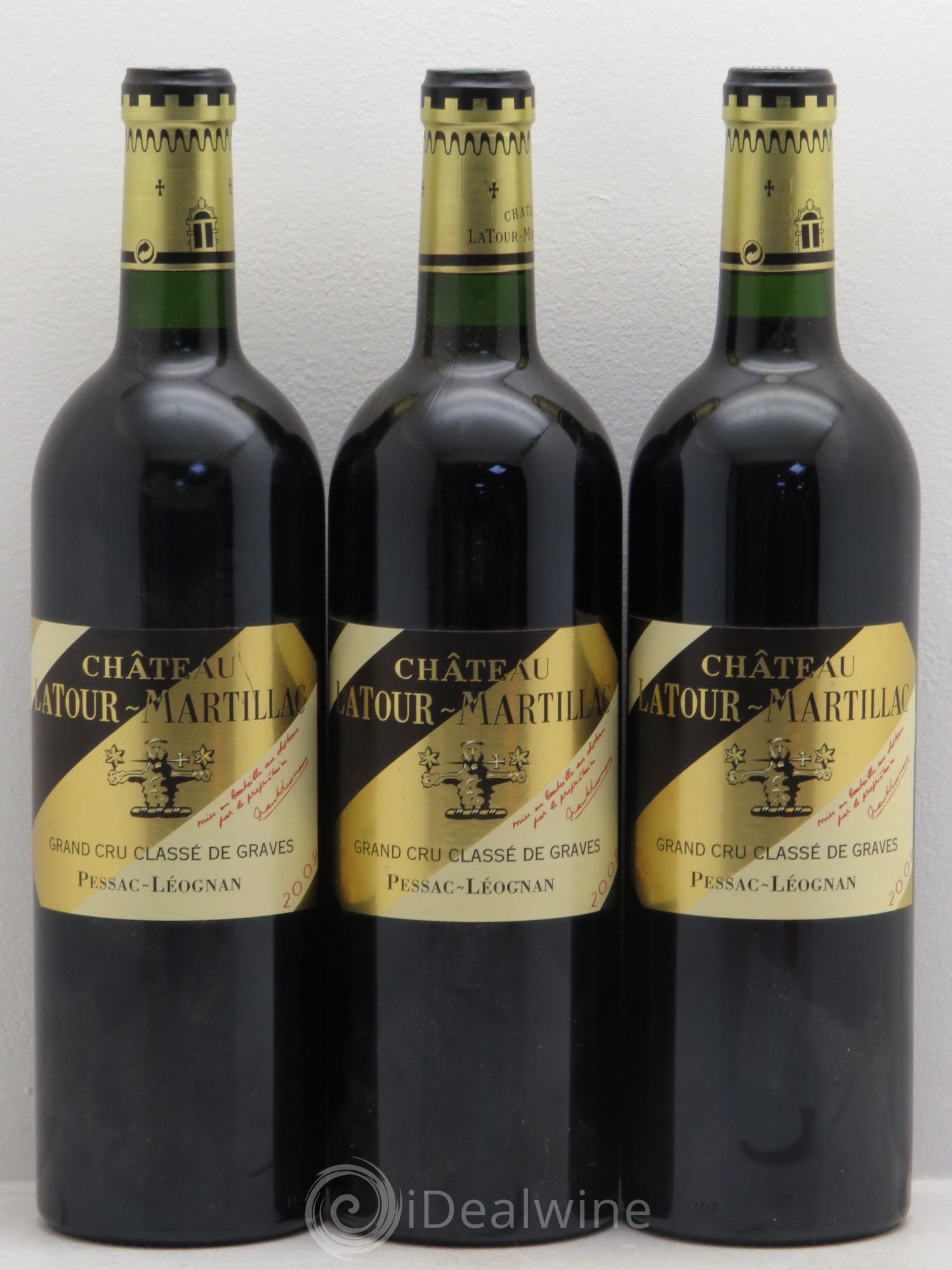 Château Latour-Martillac Cru Classé de Graves 2009 - Lot de 3 bouteilles - 0