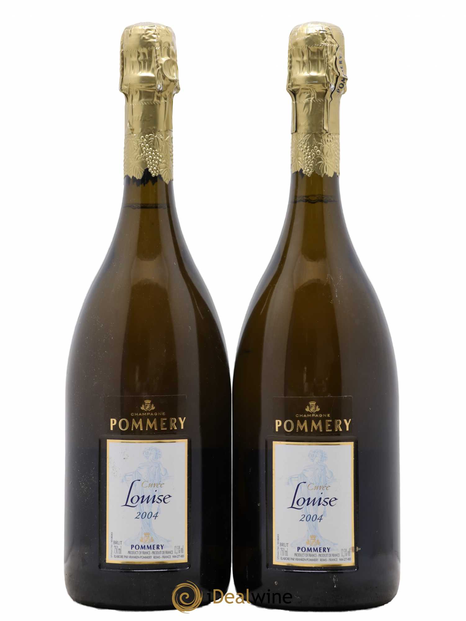 Cuvée Louise Pommery 2004 - Lot de 2 bouteilles - 0