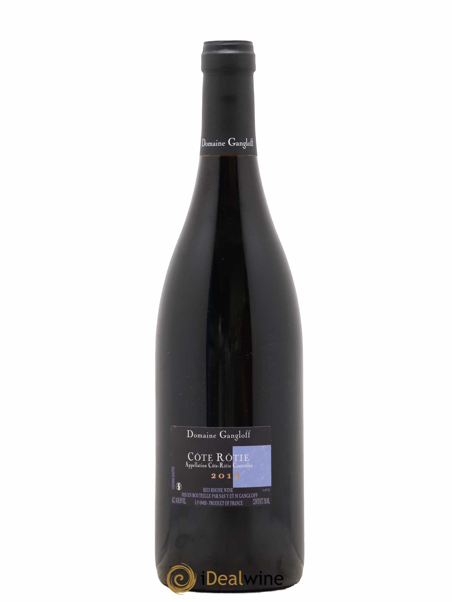 Côte-Rôtie La Barbarine Gangloff (Domaine) 2019 - Lot de 1 bouteille - 1