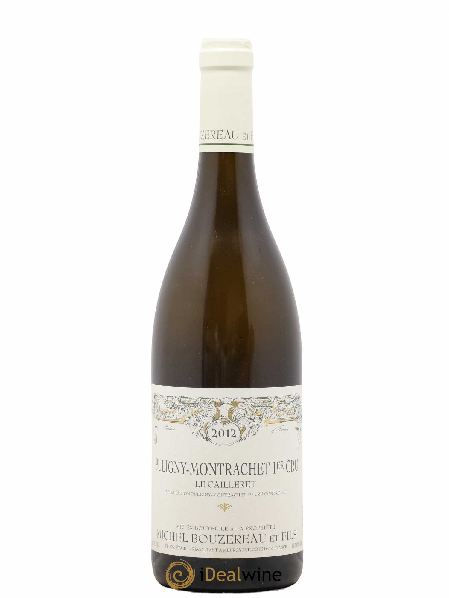 Puligny-Montrachet 1er Cru Le Cailleret Michel Bouzereau et Fils (Domaine) 2012 - Lot de 1 bouteille - 0