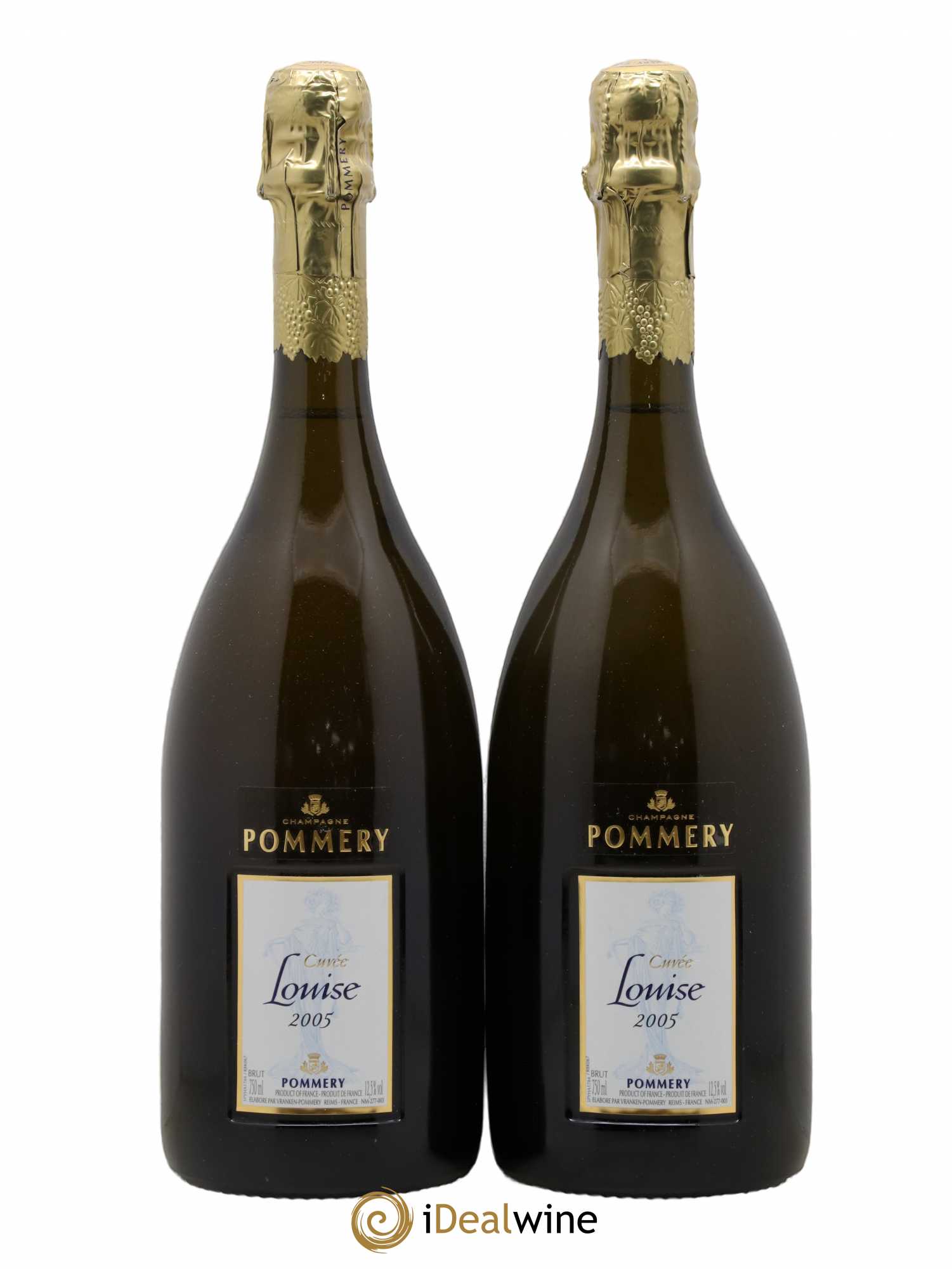 Cuvée Louise Pommery 2005 - Lot de 2 bouteilles - 0