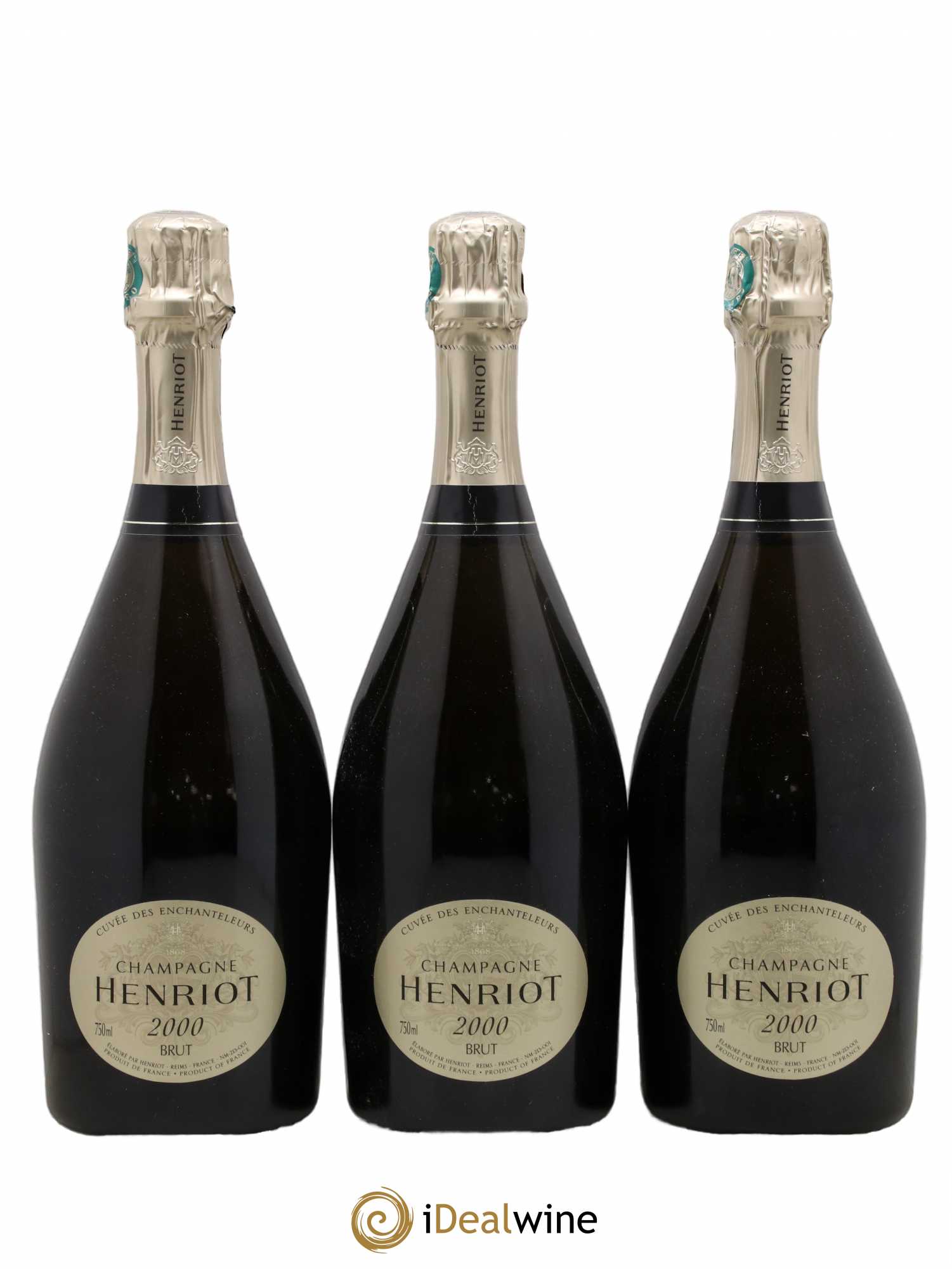Cuvée des Enchanteleurs Henriot 2000 - Lot de 3 bouteilles - 0