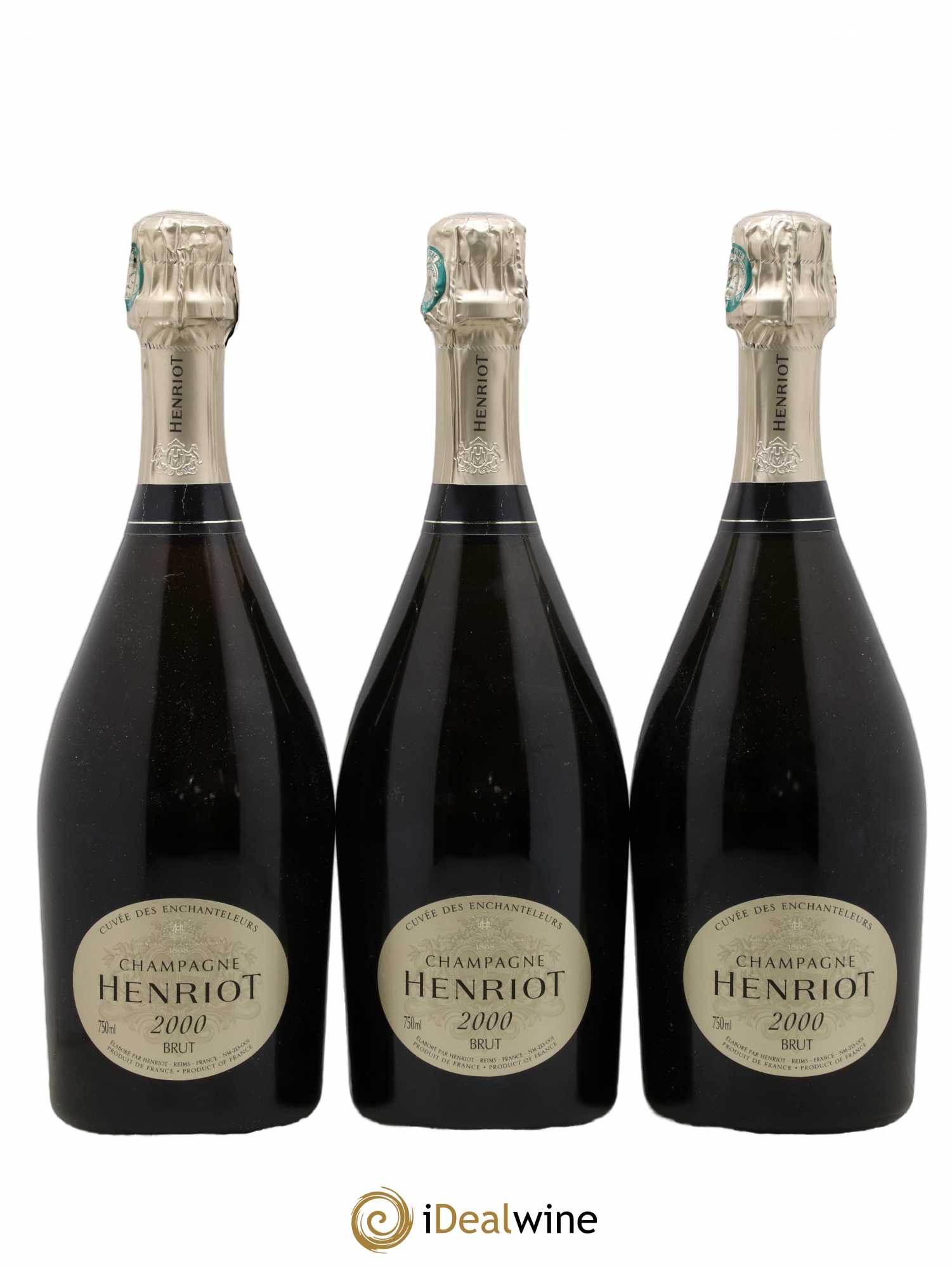 Cuvée des Enchanteleurs Henriot 2000 - Lot de 3 bouteilles - 0