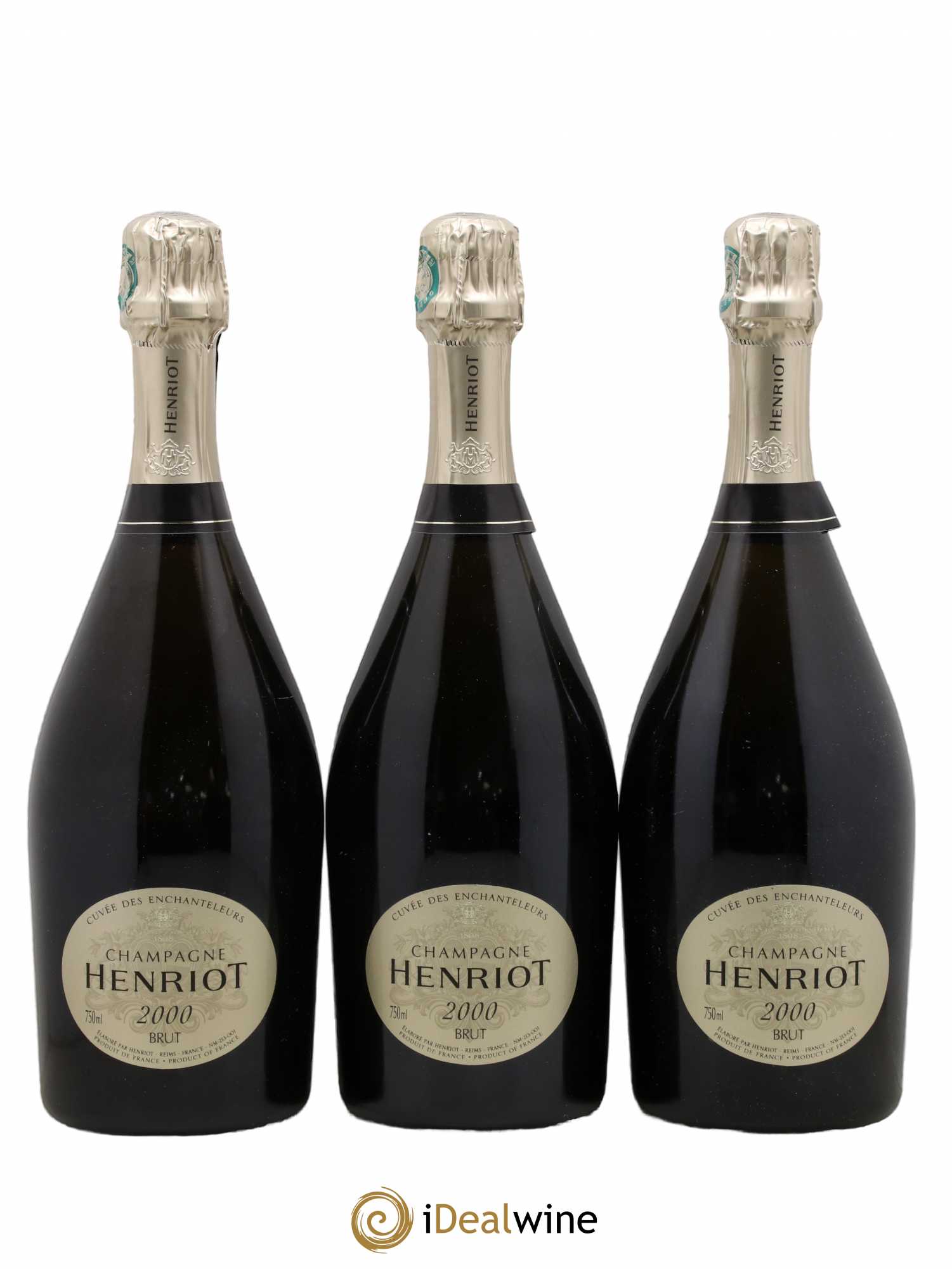 Cuvée des Enchanteleurs Henriot 2000 - Lot de 3 bouteilles - 0