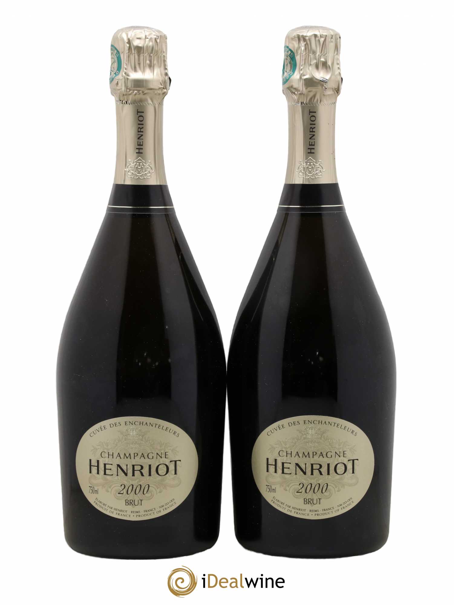 Cuvée des Enchanteleurs Henriot 2000 - Lot de 2 bouteilles - 0