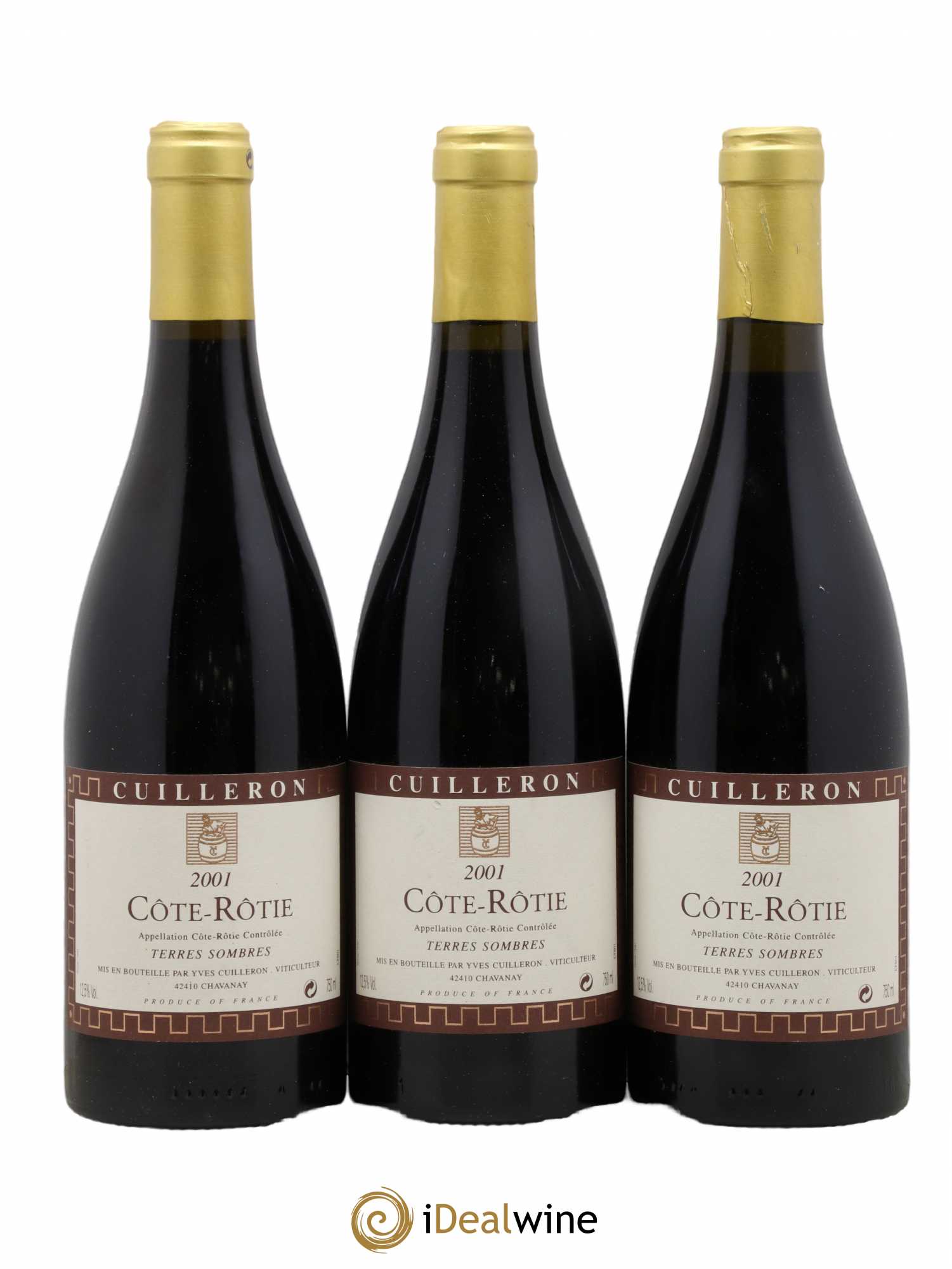 Côte-Rôtie Terres Sombres Yves Cuilleron (Domaine) 2001 - Lot de 6 bouteilles - 2