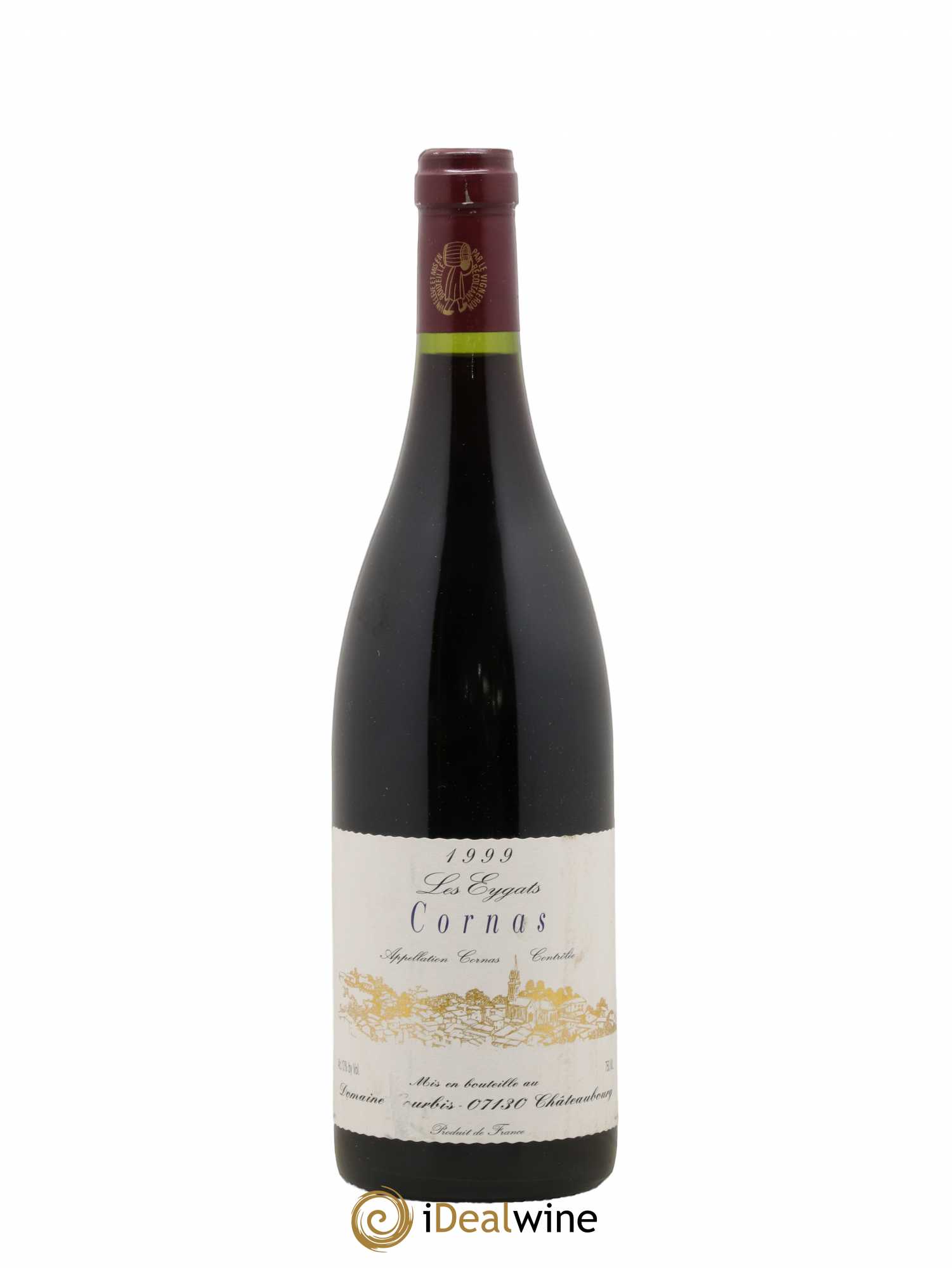 Cornas Les Eygats Courbis 1999 - Lot de 1 bouteille - 0