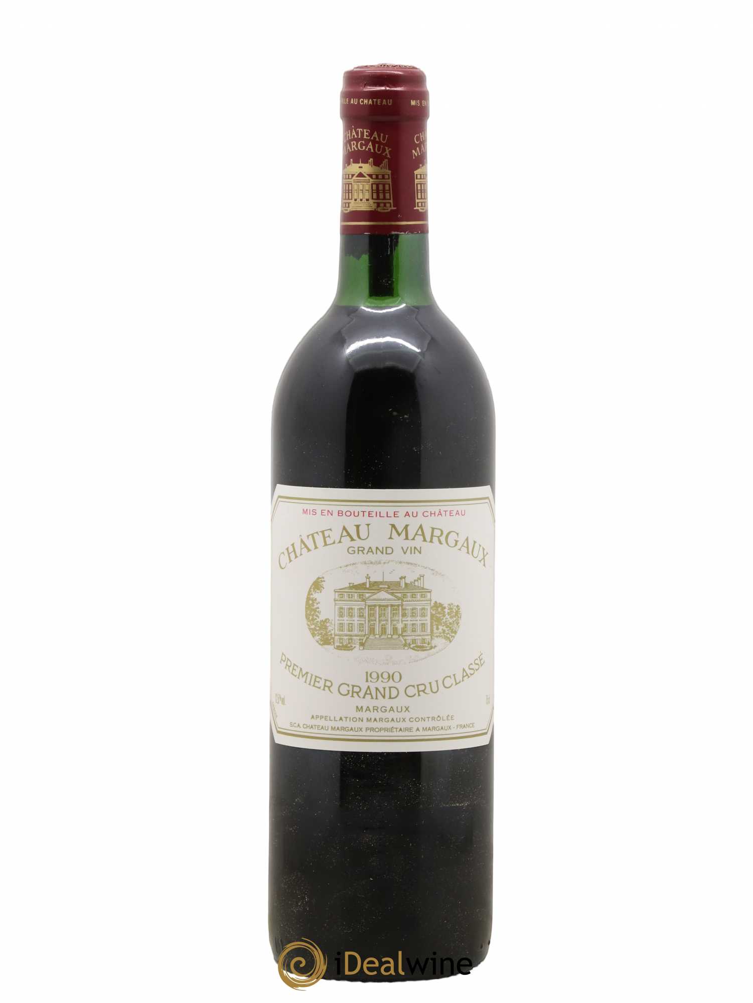 Château Margaux 1er Grand Cru Classé 1990 - Lot de 1 bouteille - 0