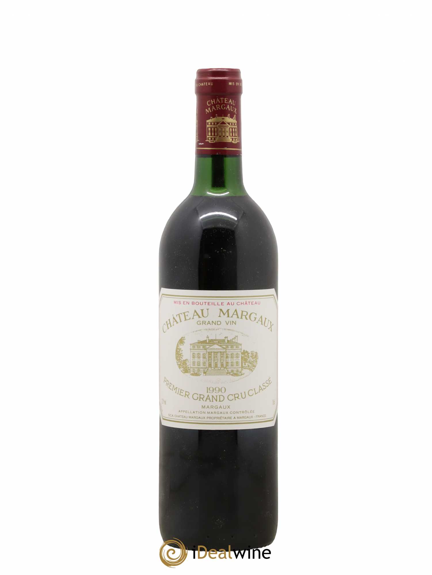 Château Margaux 1er Grand Cru Classé 1990 - Lot de 1 bouteille - 0