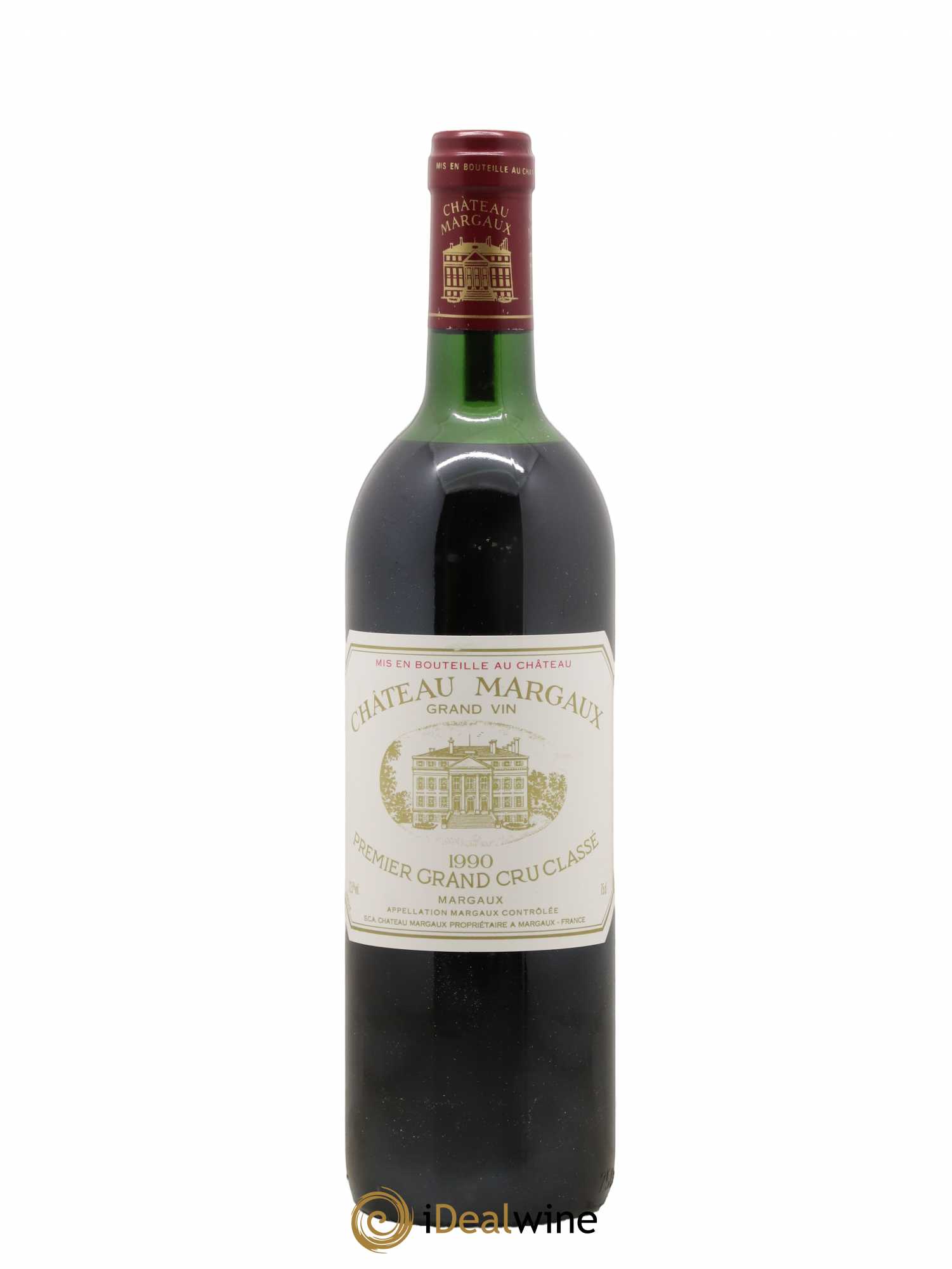 Château Margaux 1er Grand Cru Classé 1990 - Lot de 1 bouteille - 0