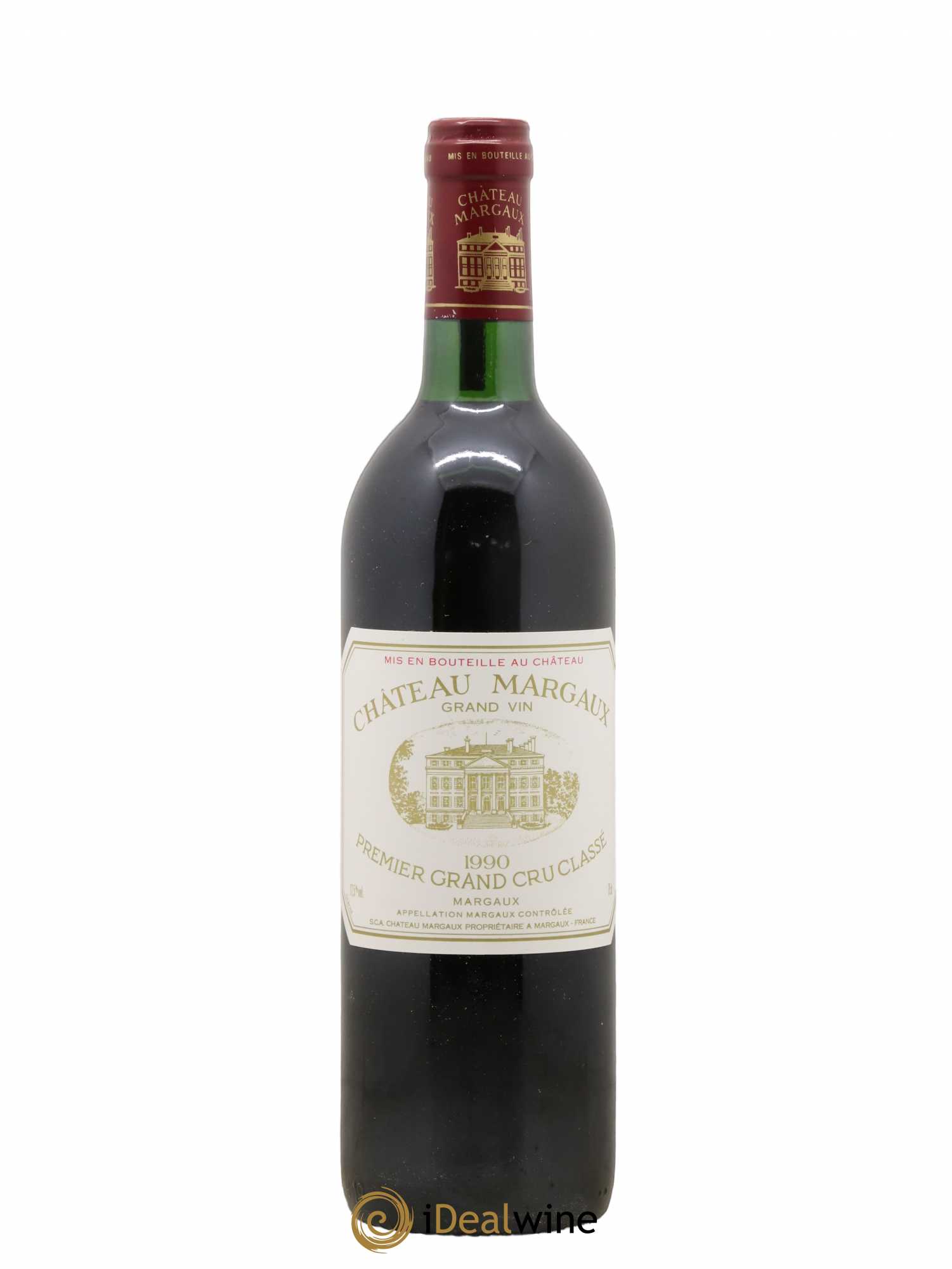 Château Margaux 1er Grand Cru Classé 1990 - Lot de 1 bouteille - 0