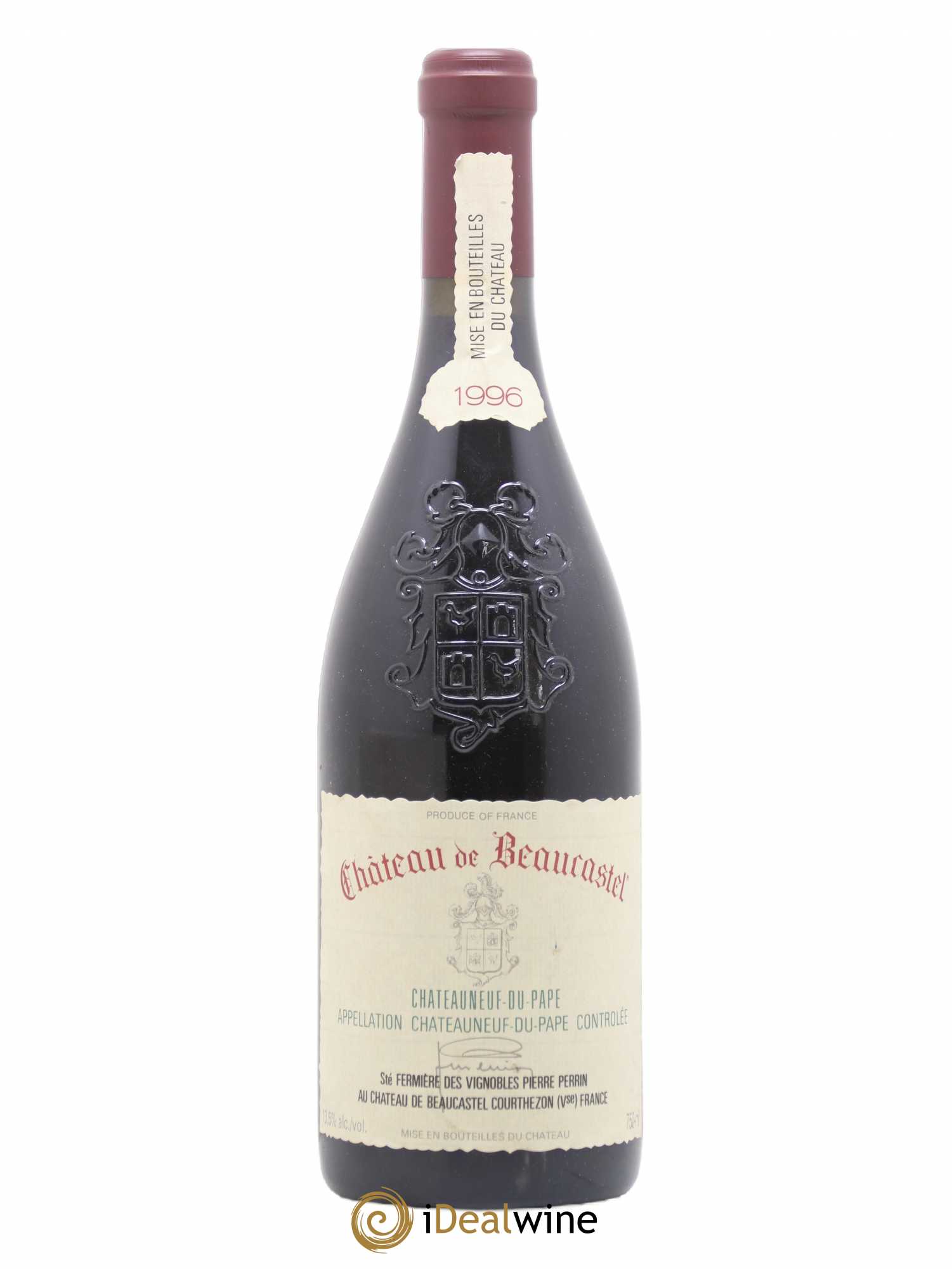 Châteauneuf-du-Pape Château de Beaucastel Famille Perrin 1996 - Lot de 1 bouteille - 0