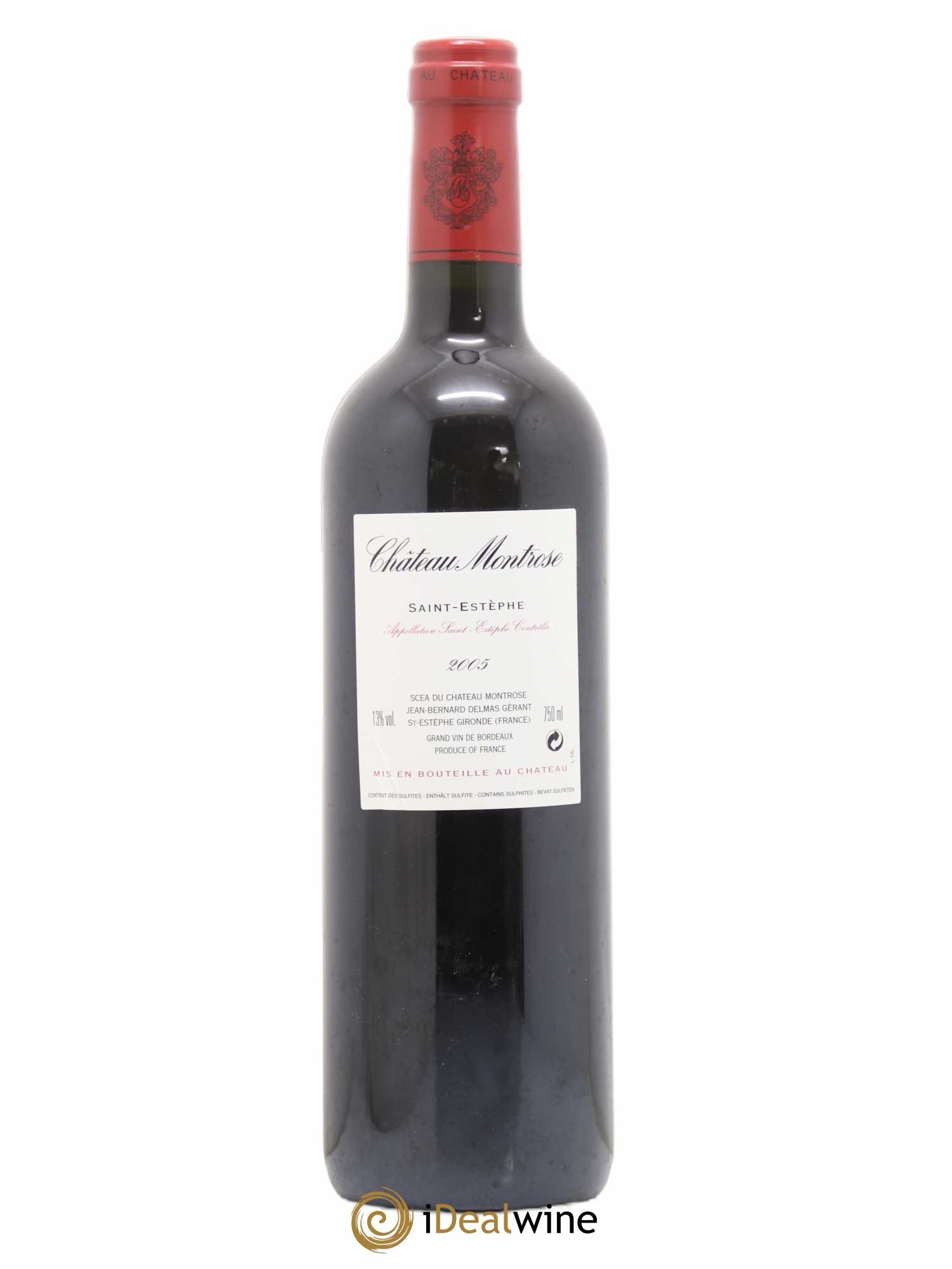 Château Montrose 2ème Grand Cru Classé 2005 - Lot de 1 bouteille - 1