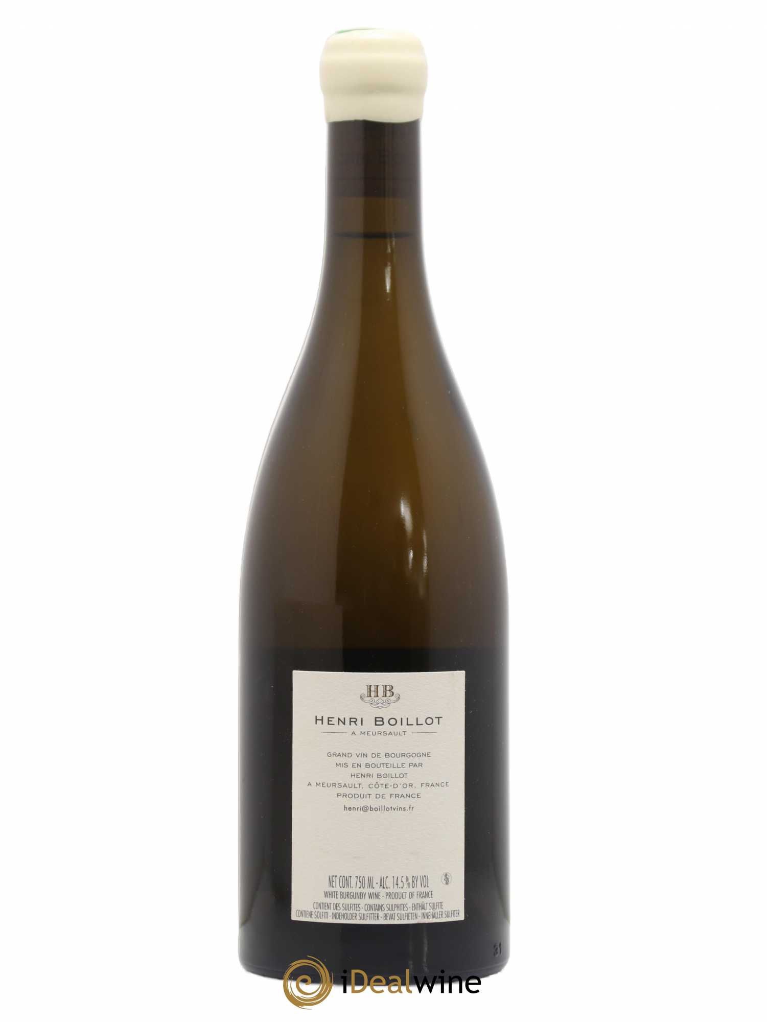 Corton-Charlemagne Grand Cru Henri Boillot (Domaine) 2019 - Lot de 1 bouteille - 1