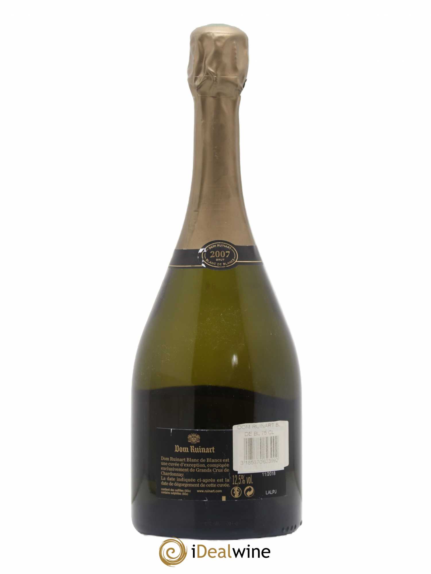 Dom Ruinart Brut Ruinart 2007 - Lot de 1 bouteille - 1