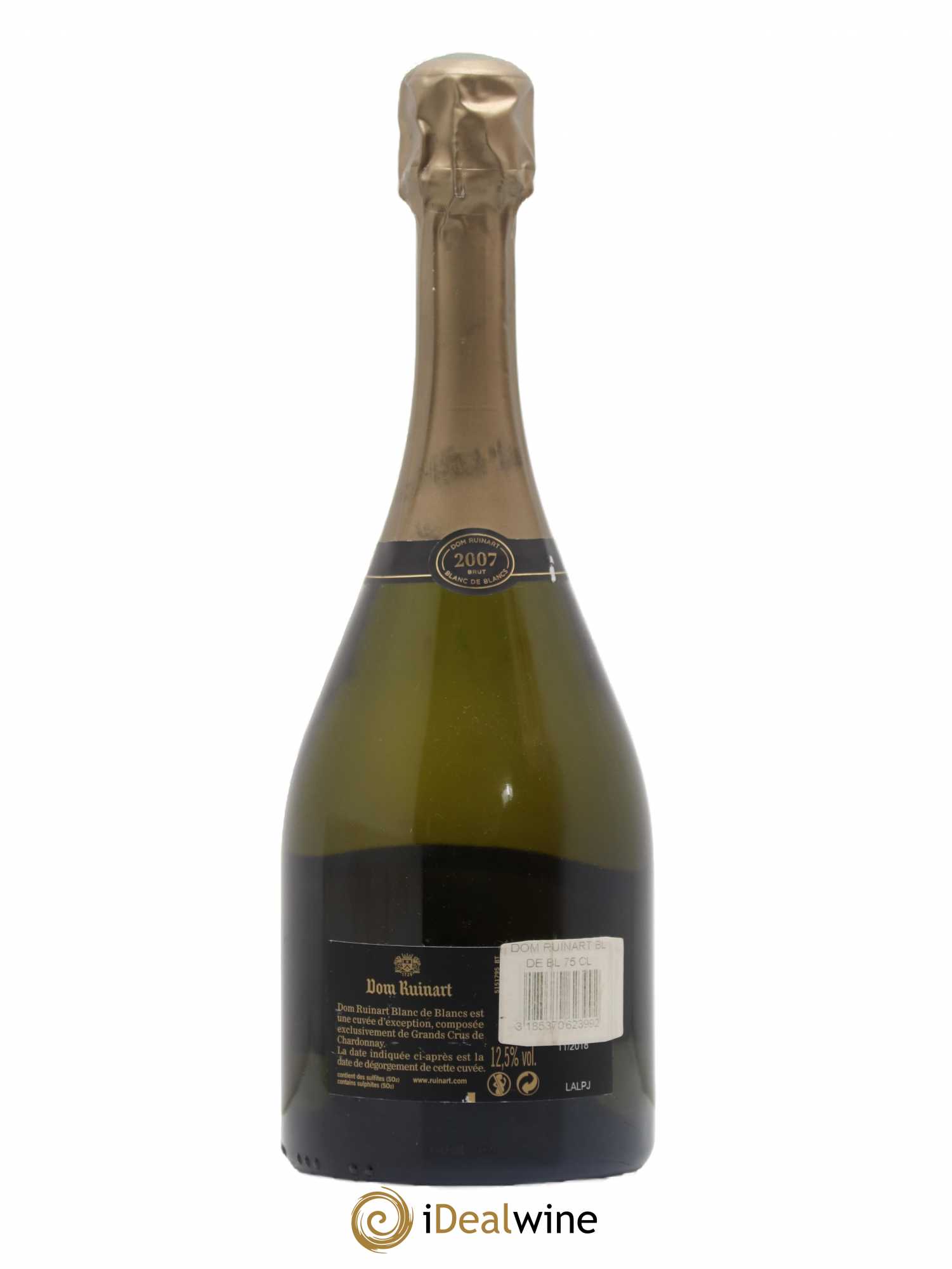 Dom Ruinart Brut Ruinart 2007 - Lot de 1 bouteille - 1