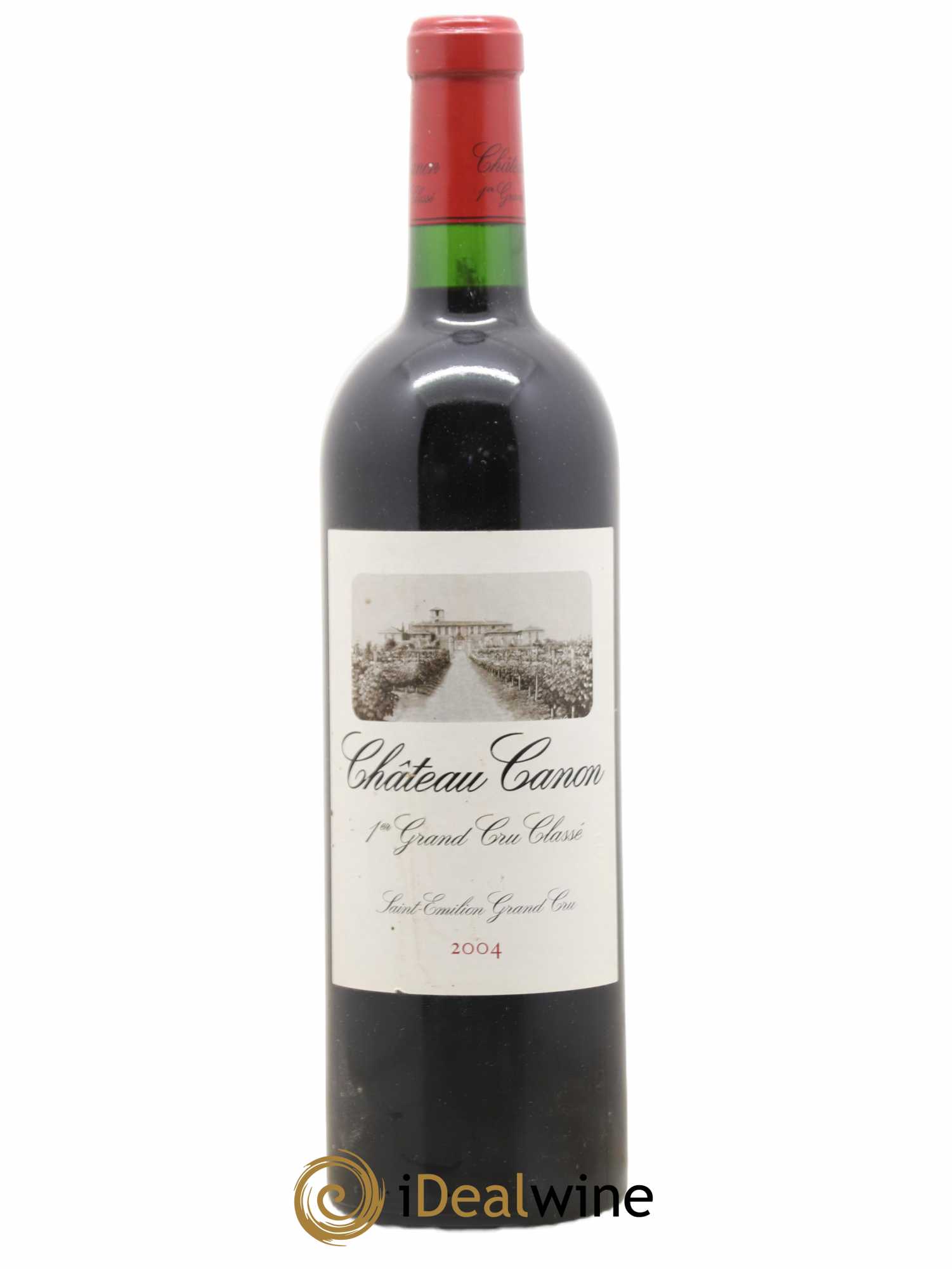 Château Canon 1er Grand Cru Classé B 2004 - Lot de 1 bouteille - 0