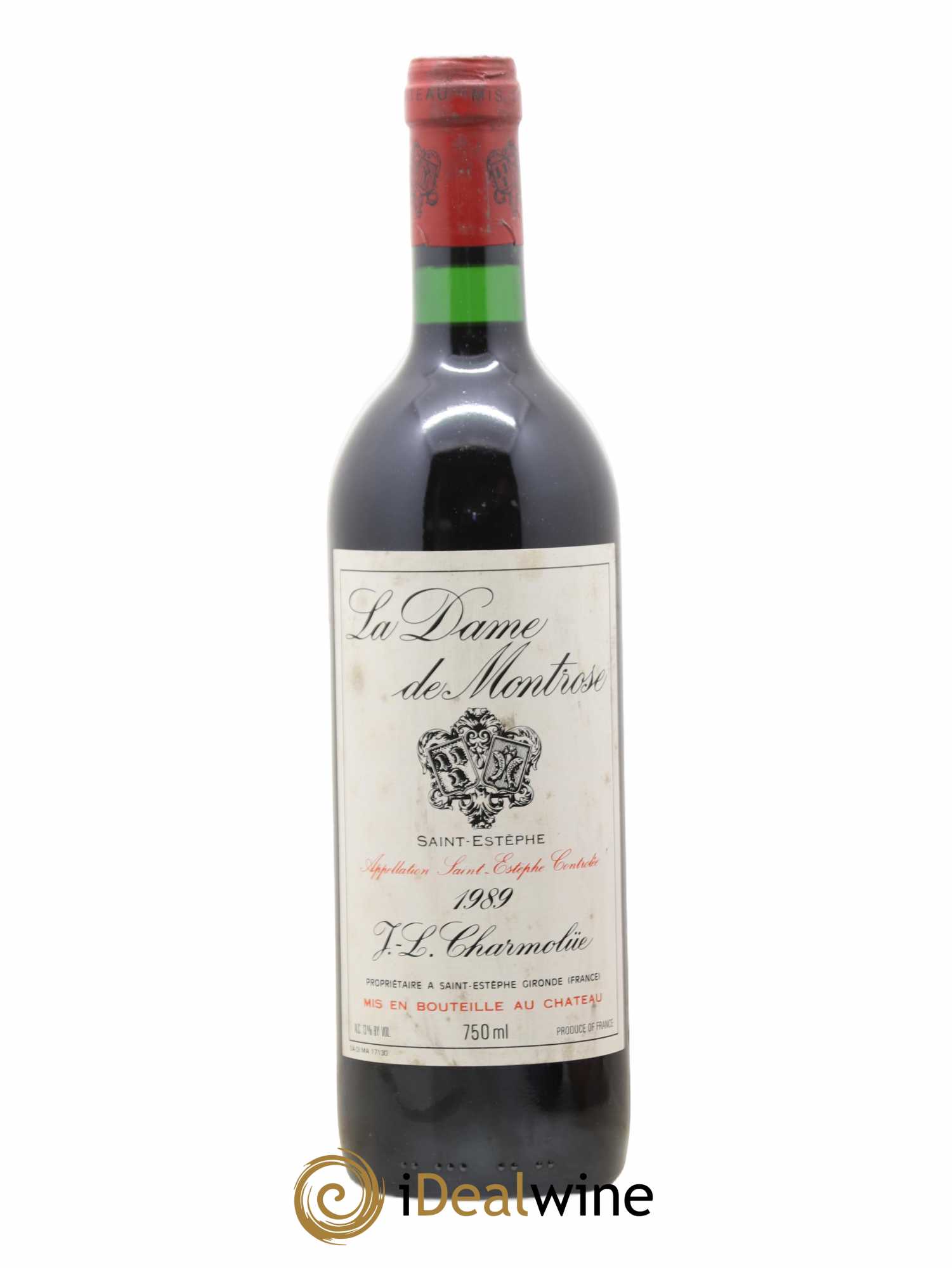 La Dame de Montrose Second Vin 1989 - Lot de 1 bouteille - 0