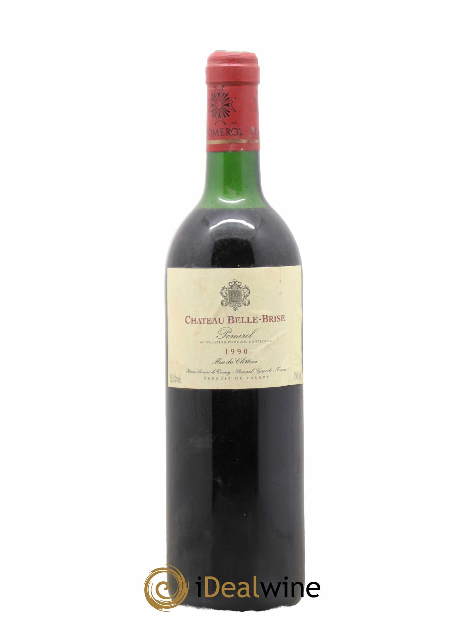 Château Belle-Brise 1990 - Lot de 1 bouteille - 0
