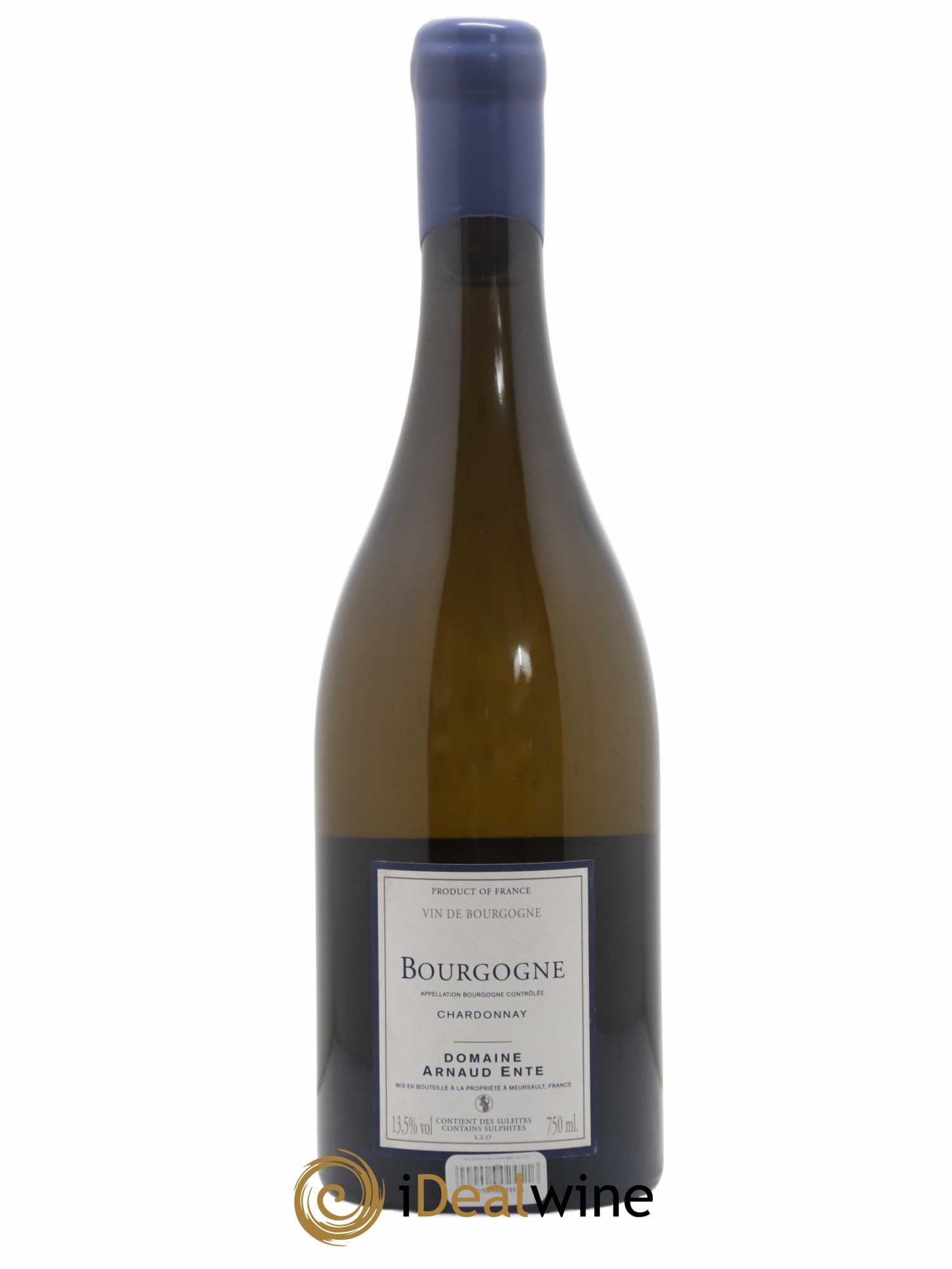 Bourgogne Chardonnay Arnaud Ente 2017 - Lot de 1 bouteille - 1