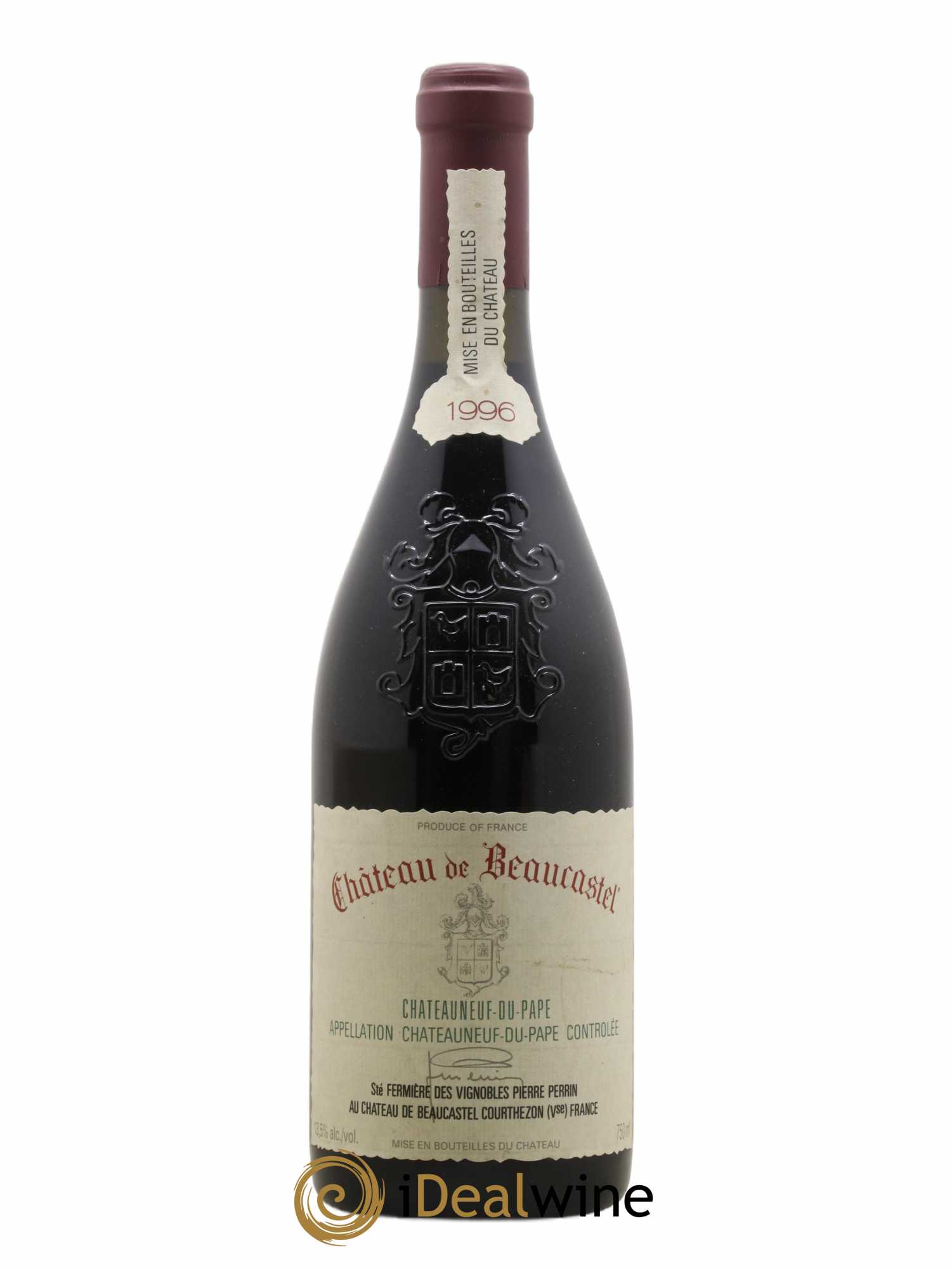 Châteauneuf-du-Pape Château de Beaucastel Famille Perrin 1996 - Lot de 1 bouteille - 0