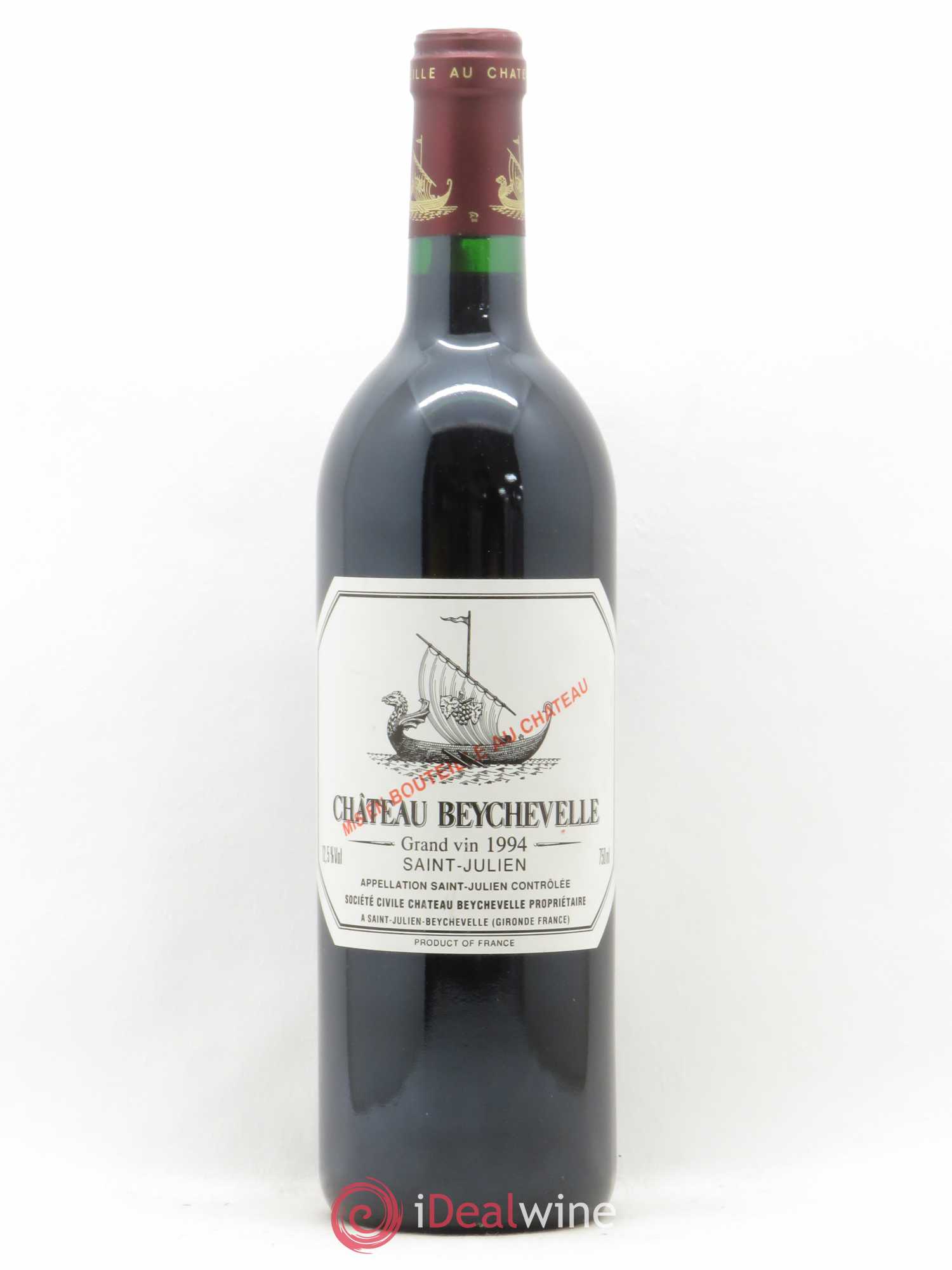Château Beychevelle 4ème Grand Cru Classé 1994 - Lot de 1 bouteille - 0