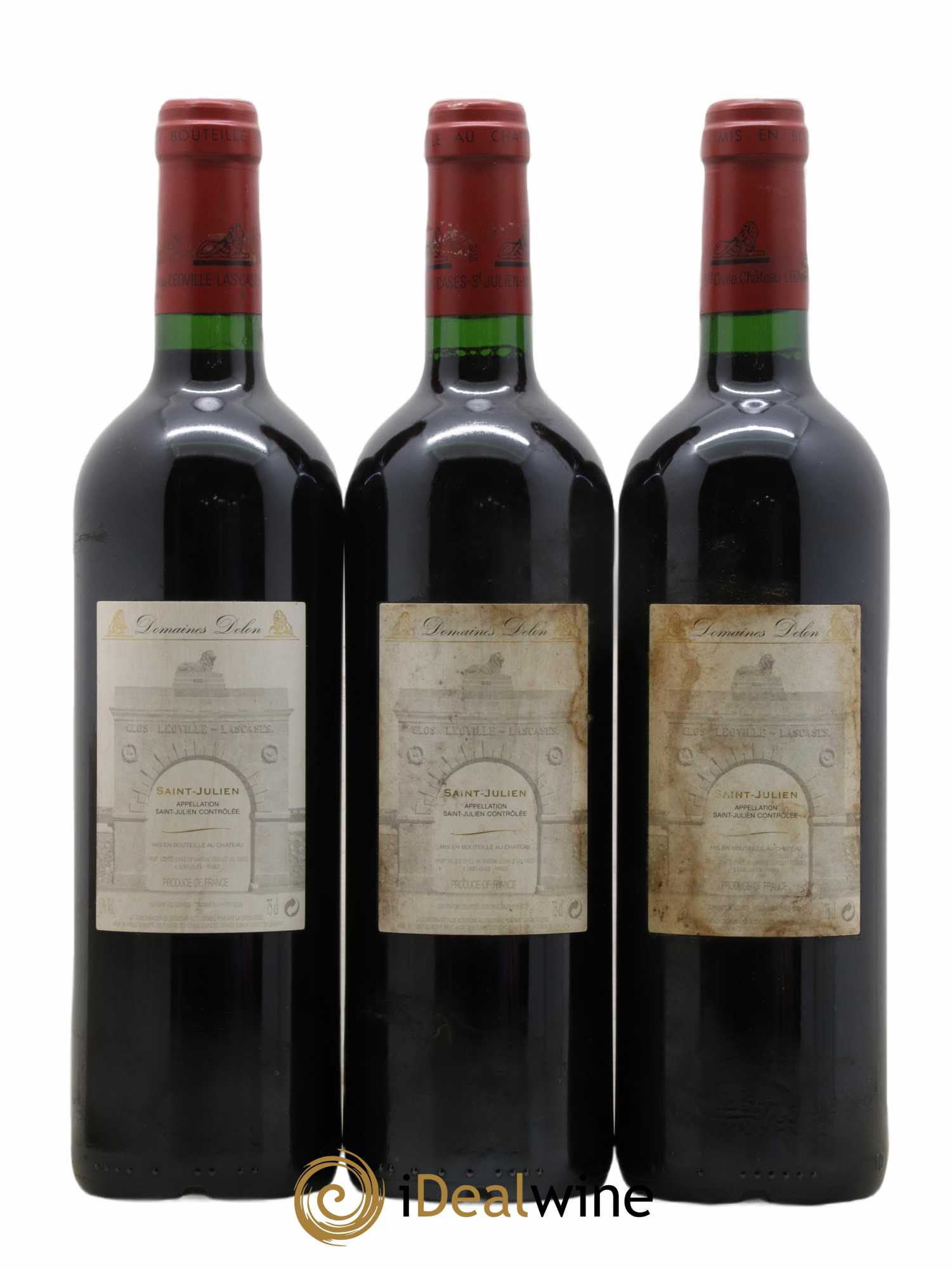 Château Léoville Las Cases 2ème Grand Cru Classé 2005 - Lot de 3 bouteilles - 1