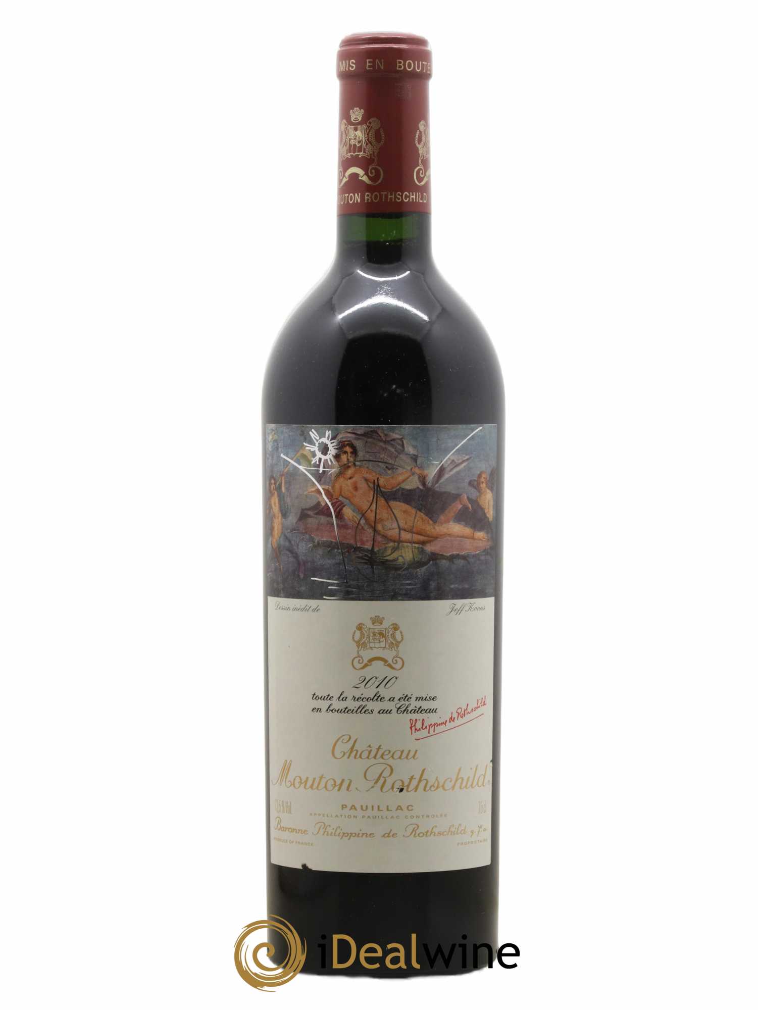 Château Mouton Rothschild 1er Grand Cru Classé 2010 - Lot de 1 bouteille - 0
