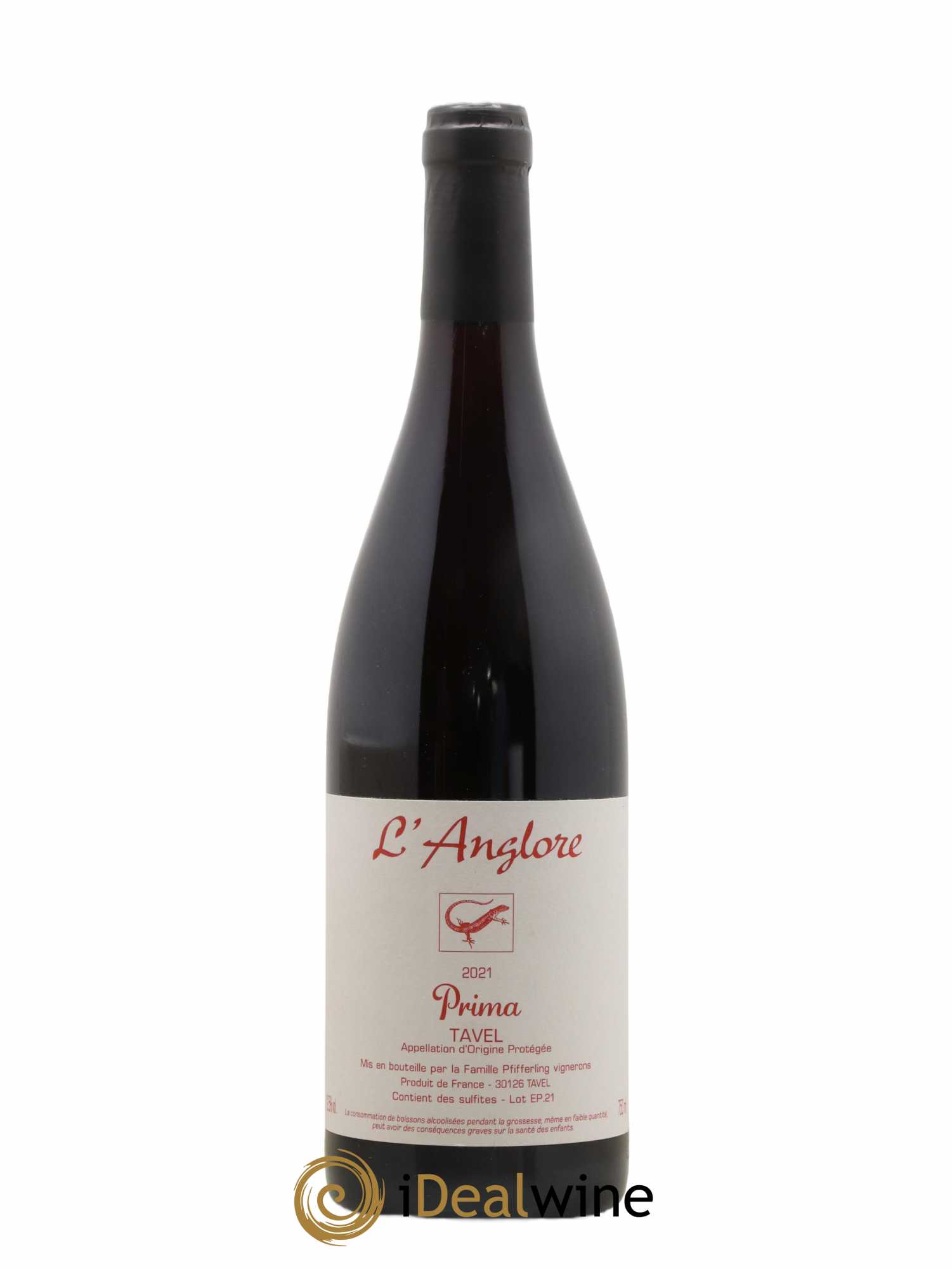 Tavel Prima L'Anglore 2021 - Lot de 1 bouteille - 0