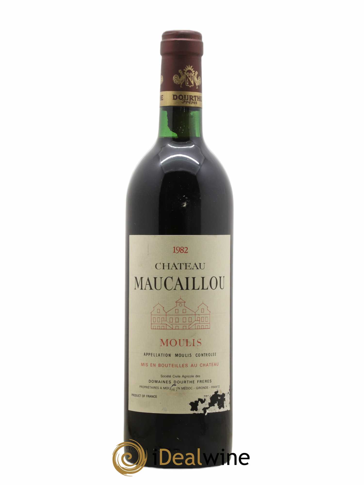 Château Maucaillou 1982 - Lot de 1 bouteille - 0
