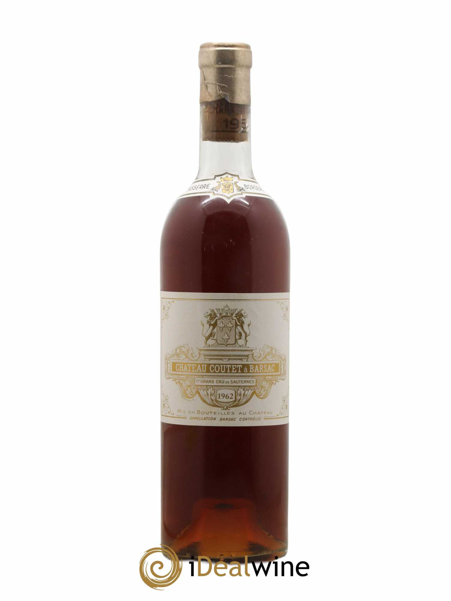 Château Coutet 1er Grand Cru Classé 1962 - Lot de 1 bouteille - 0
