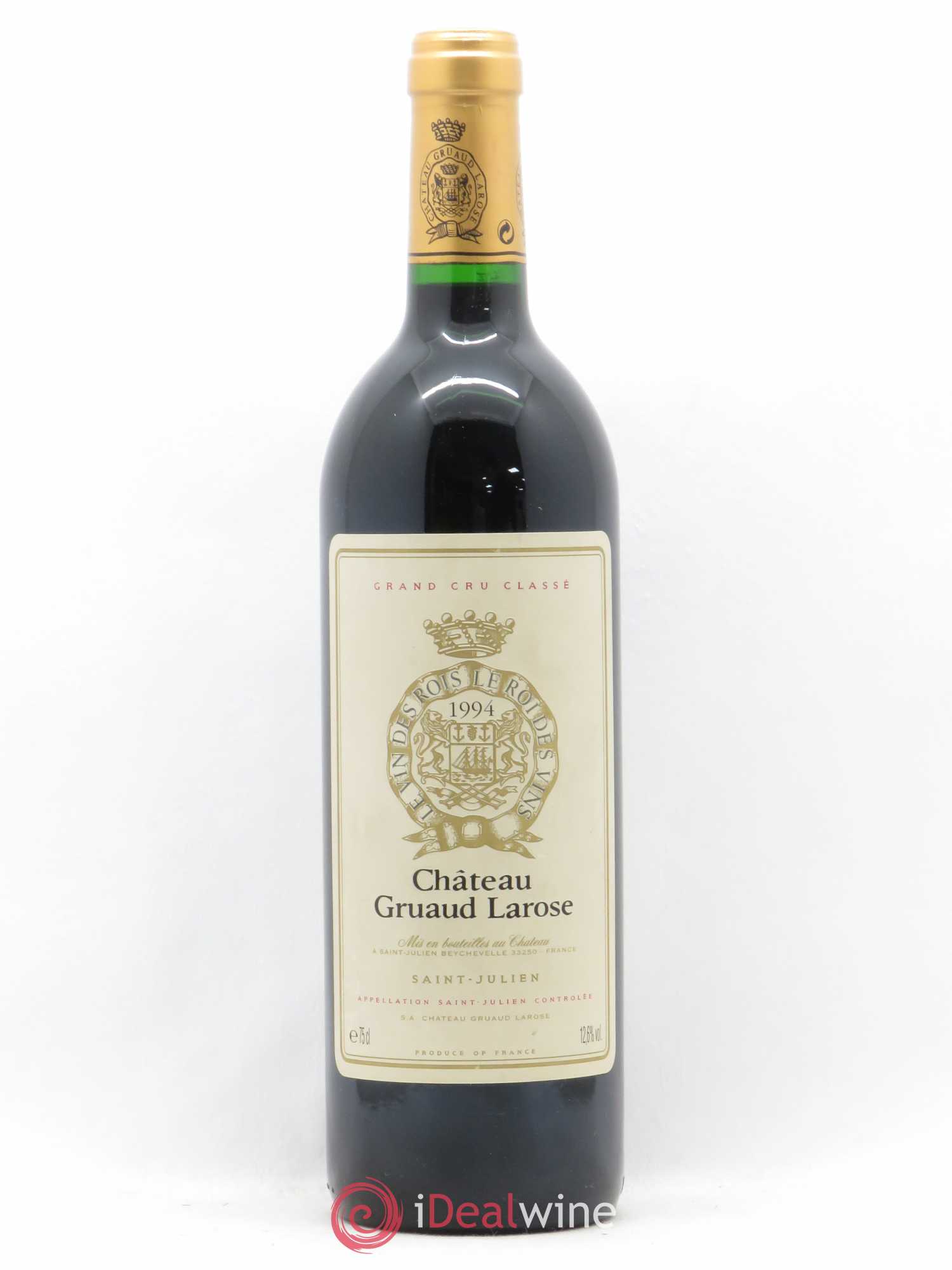Château Gruaud Larose 2ème Grand Cru Classé 1994 - Lot de 1 bouteille - 0