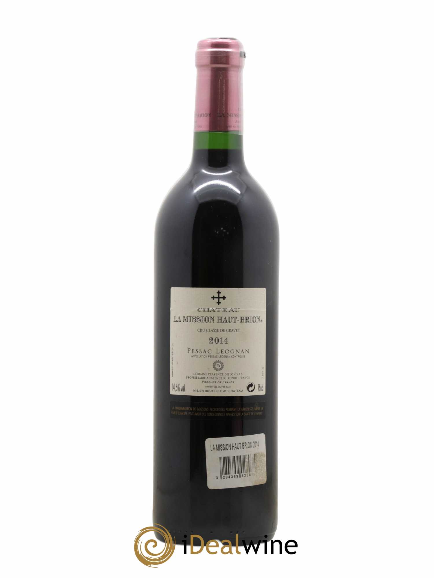 Château la Mission Haut-Brion Cru Classé de Graves 2014 - Lot de 1 bouteille - 1