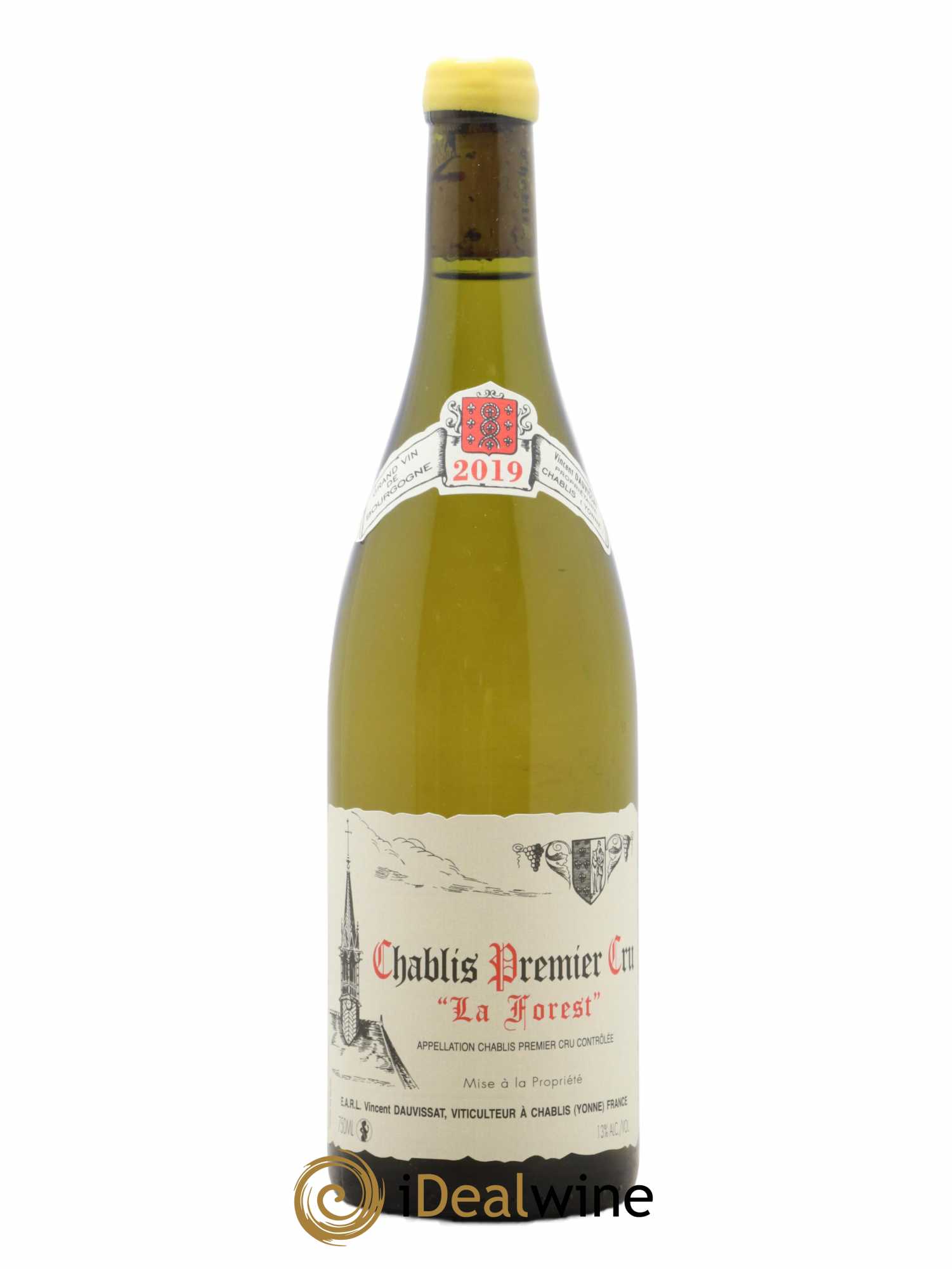 Chablis 1er Cru La Forest Vincent Dauvissat (Domaine) 2019 - Lot de 1 bouteille - 0