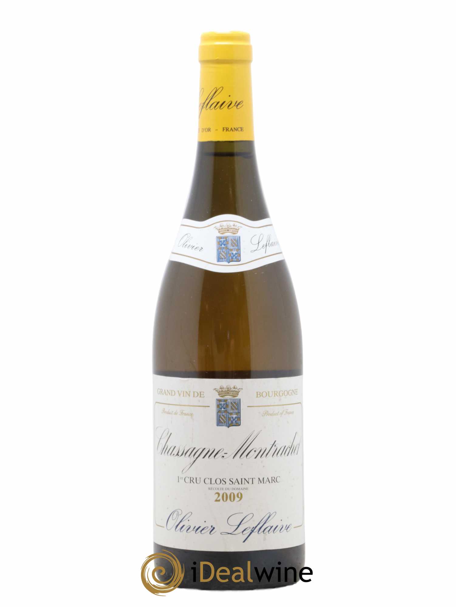 Chassagne-Montrachet 1er Cru Clos Saint Marc Olivier Leflaive 2009 - Lot de 1 bouteille - 0