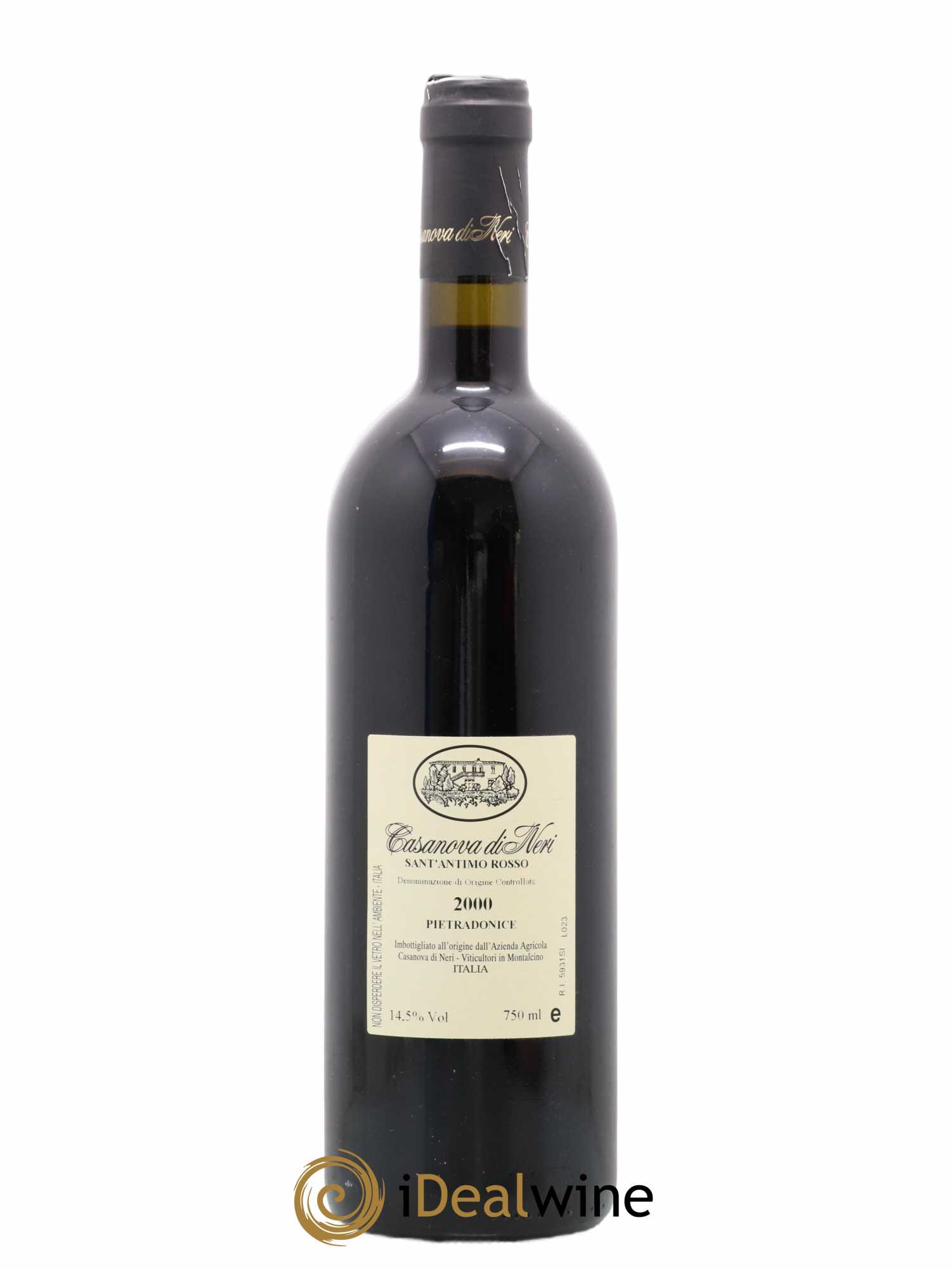 Italie Sant'Antimo DOC Pietradonice Casanova di neri 2000 - Lot de 1 bouteille - 1
