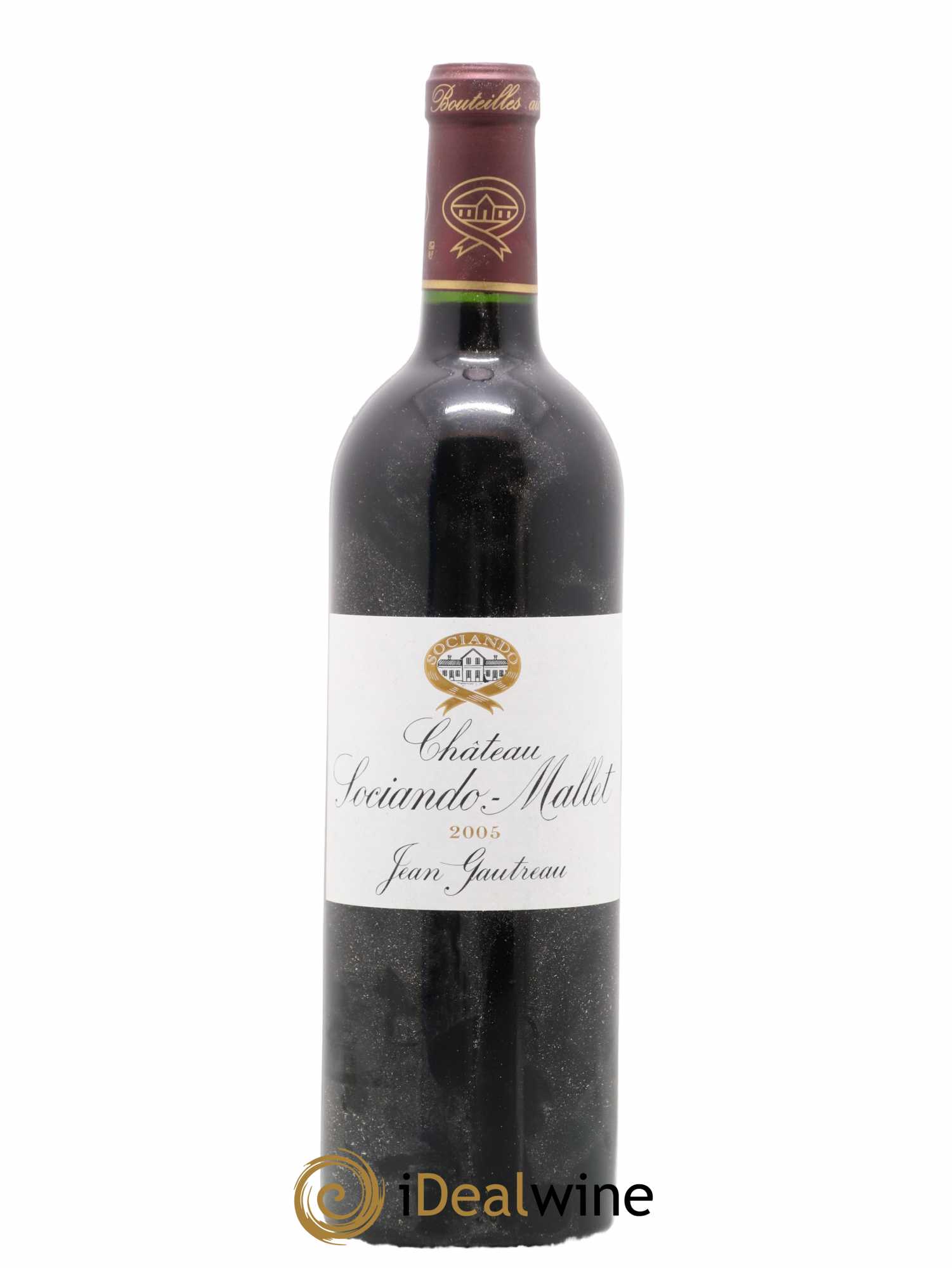 Château Sociando Mallet 2005 - Lot de 1 bouteille - 0