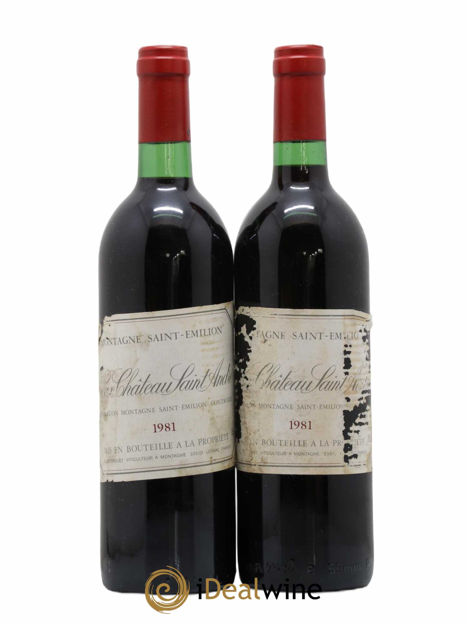 Vieux Château Saint-André 1981 - Lot de 2 bouteilles - 0