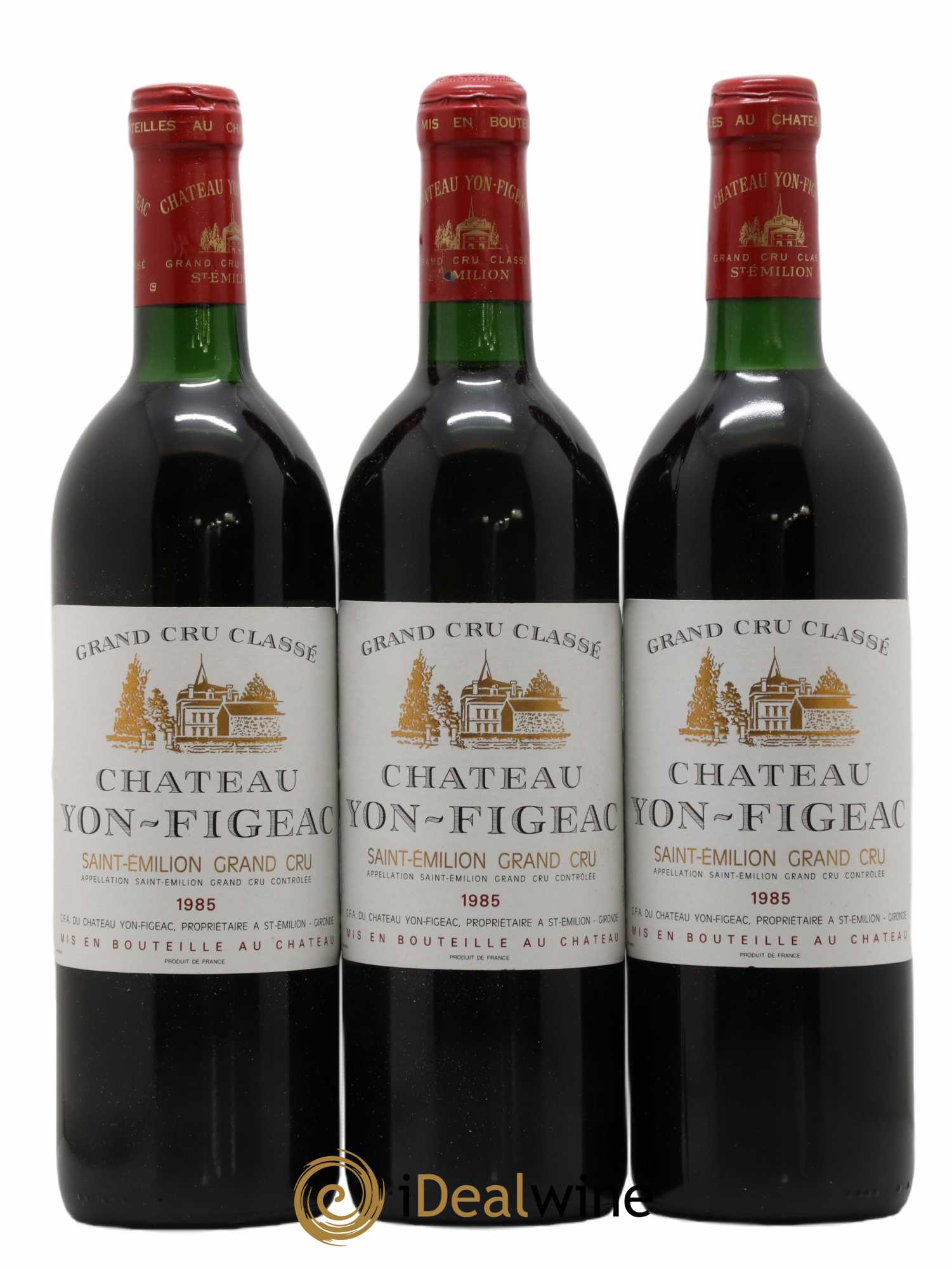 Château Yon Figeac Grand Cru Classé 1985 - Lot de 12 bouteilles - 2