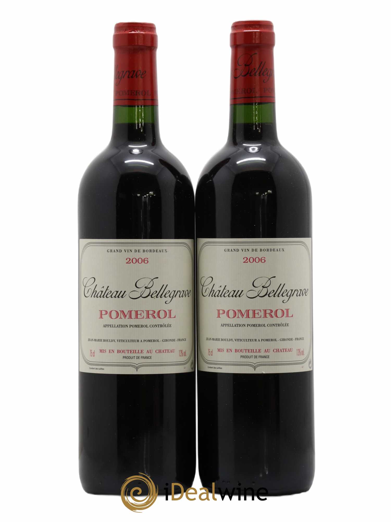 Château Bellegrave 2006 - Lot de 2 bouteilles - 0