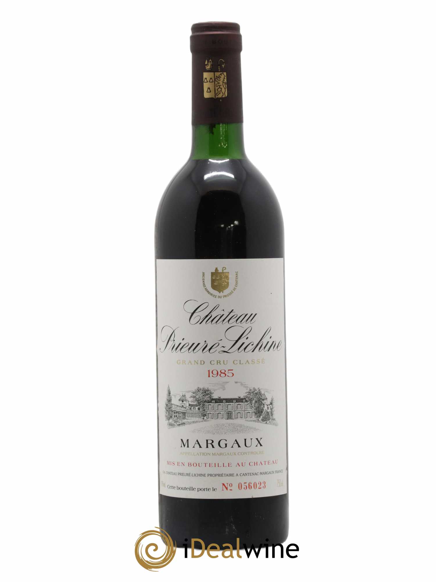 Château Prieuré Lichine 4ème Grand Cru Classé 1985 - Lot de 1 bouteille - 0
