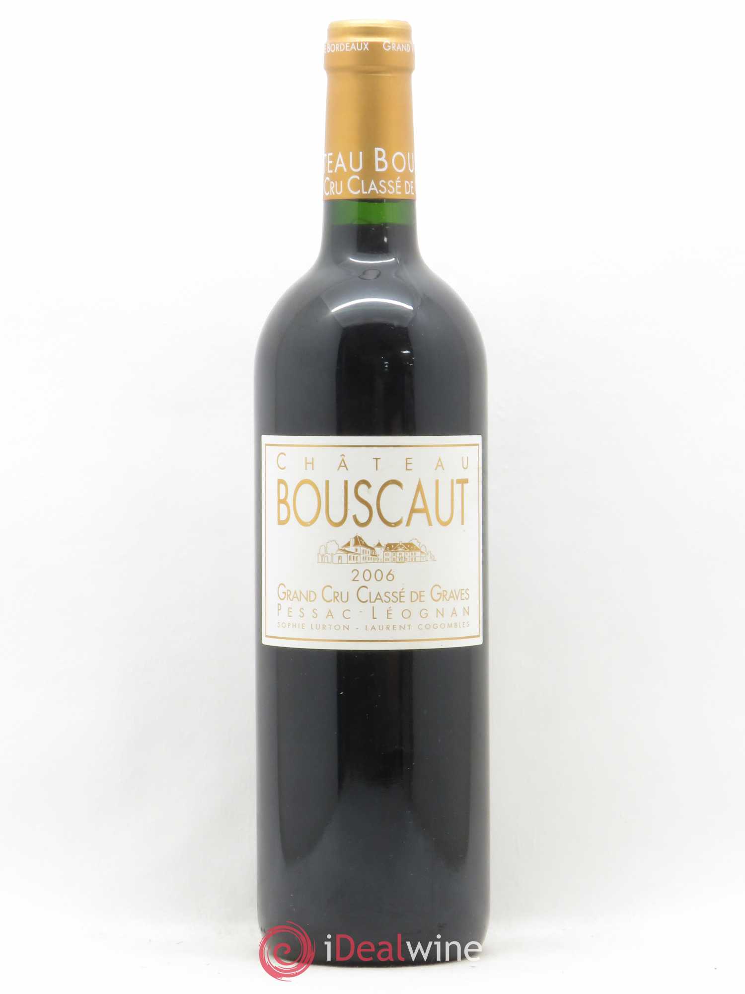 Château Bouscaut Cru Classé de Graves 2006 - Lot de 1 bouteille - 0