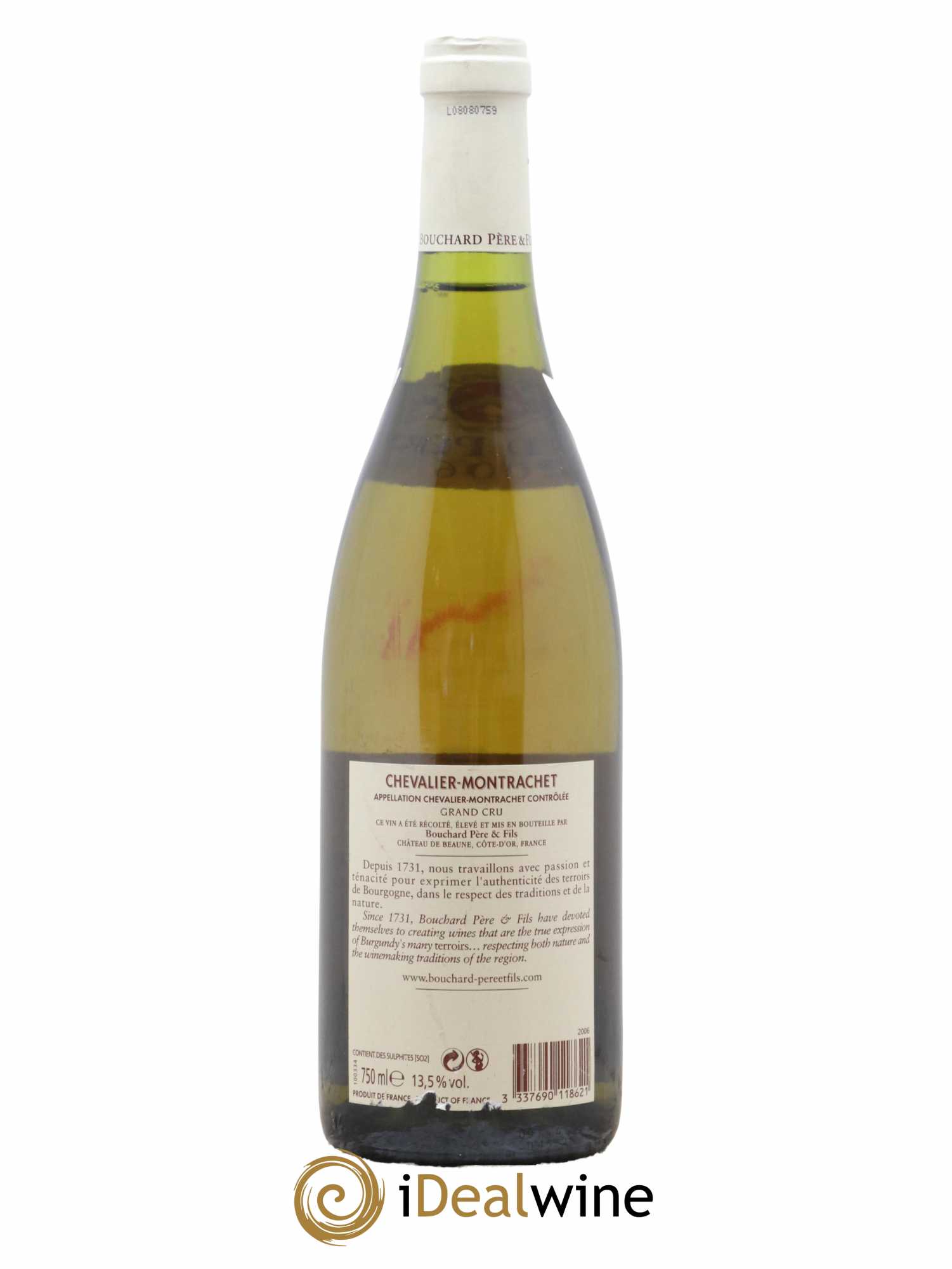 Chevalier-Montrachet Grand Cru Bouchard Père & Fils 2006 - Lot de 1 bouteille - 1