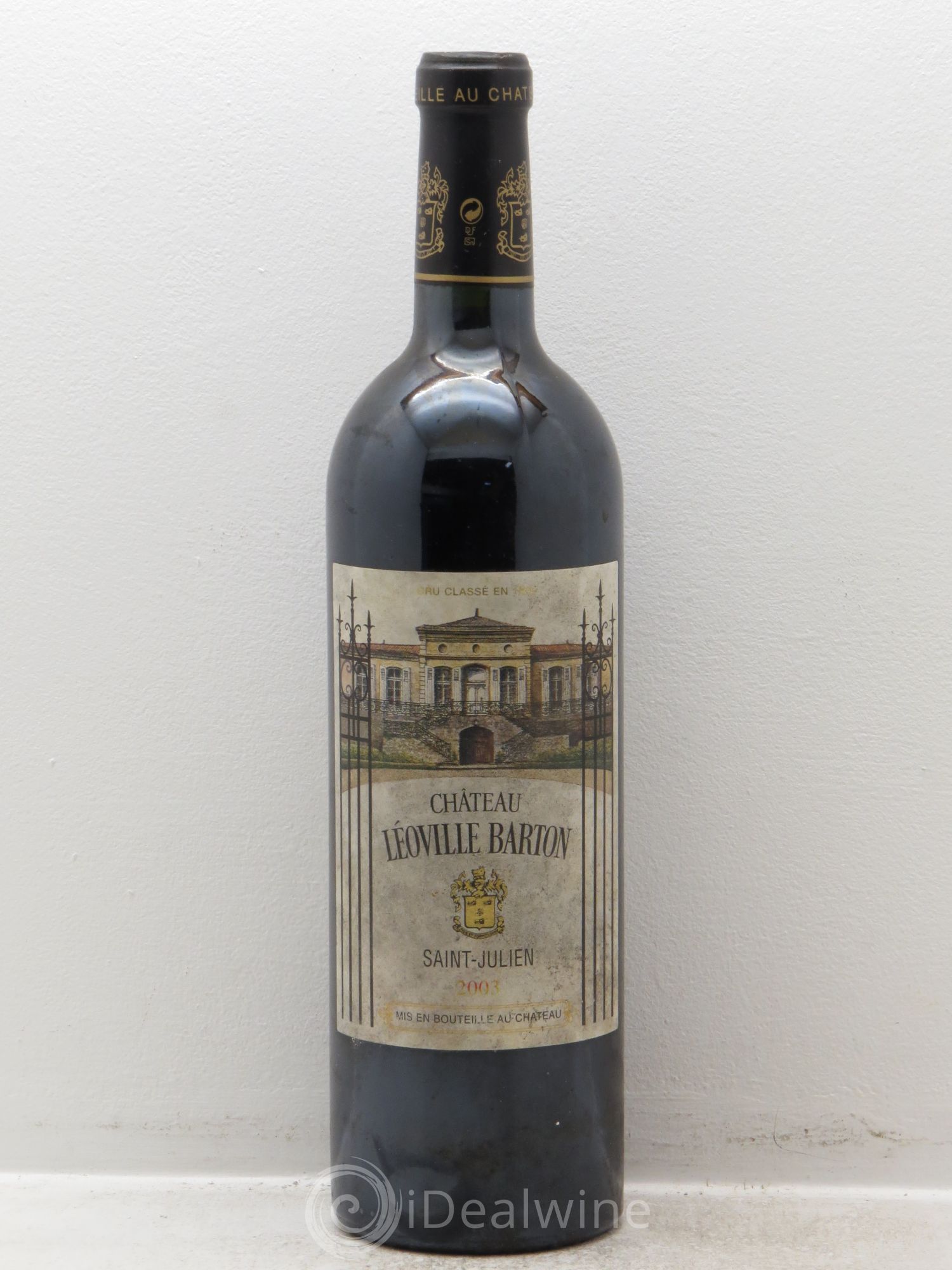 Château Léoville Barton 2ème Grand Cru Classé 2003 - Lot de 1 bouteille - 0