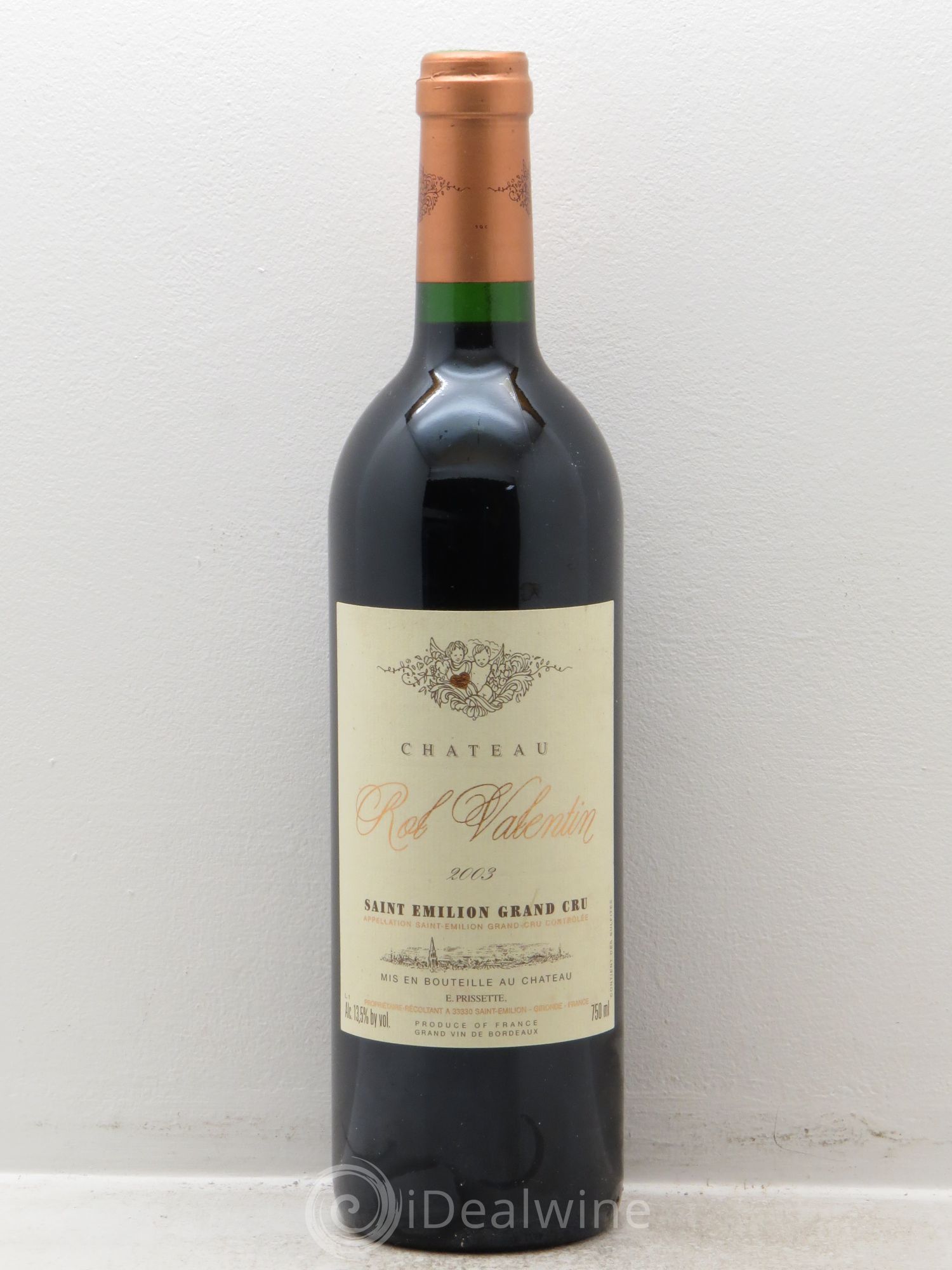 Château Rol Valentin Grand Cru Classé 2003 - Lot de 1 bouteille - 0