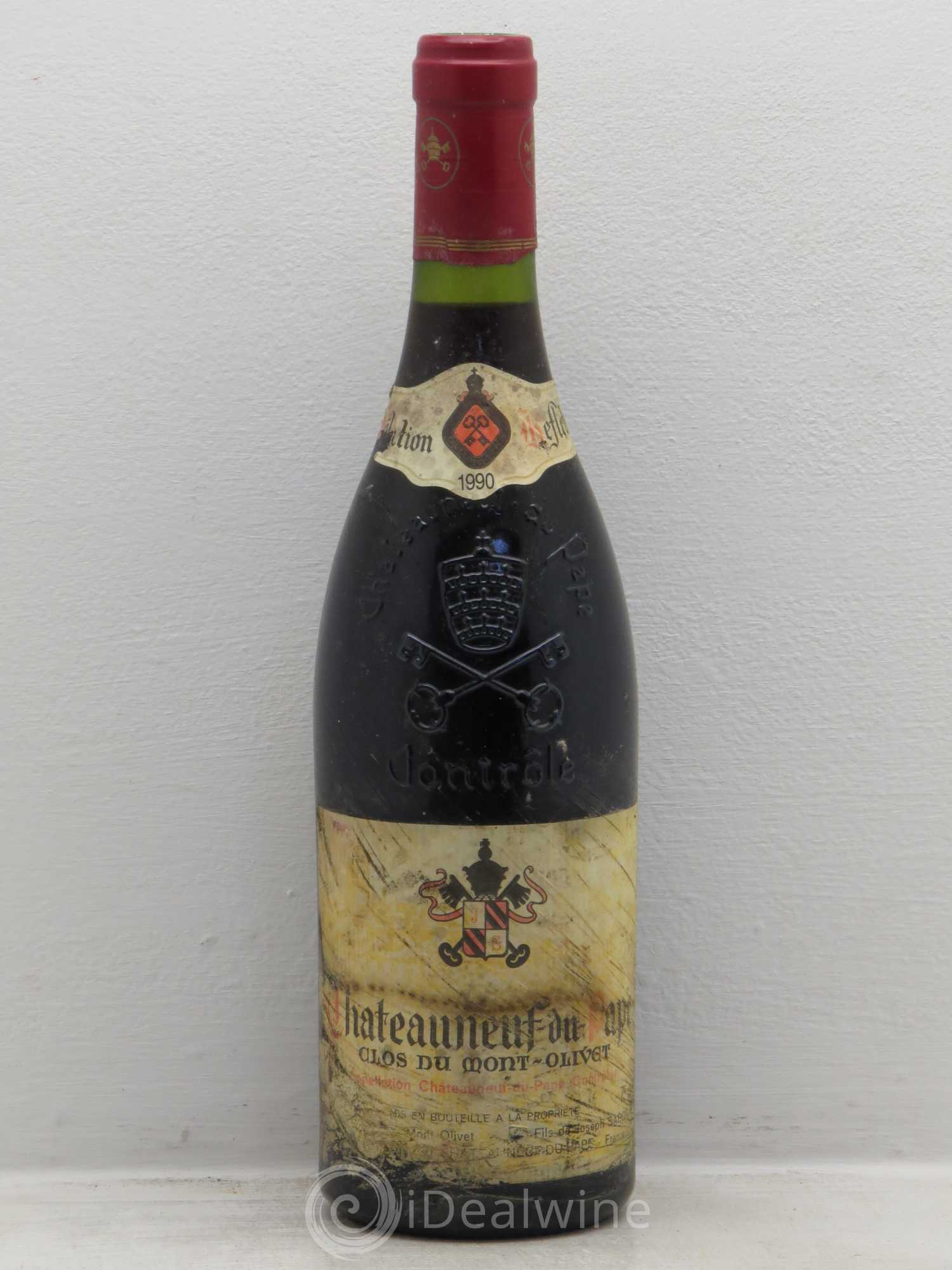 Châteauneuf-du-Pape Clos du Mont-Olivet 1990 - Lot de 1 bouteille - 0