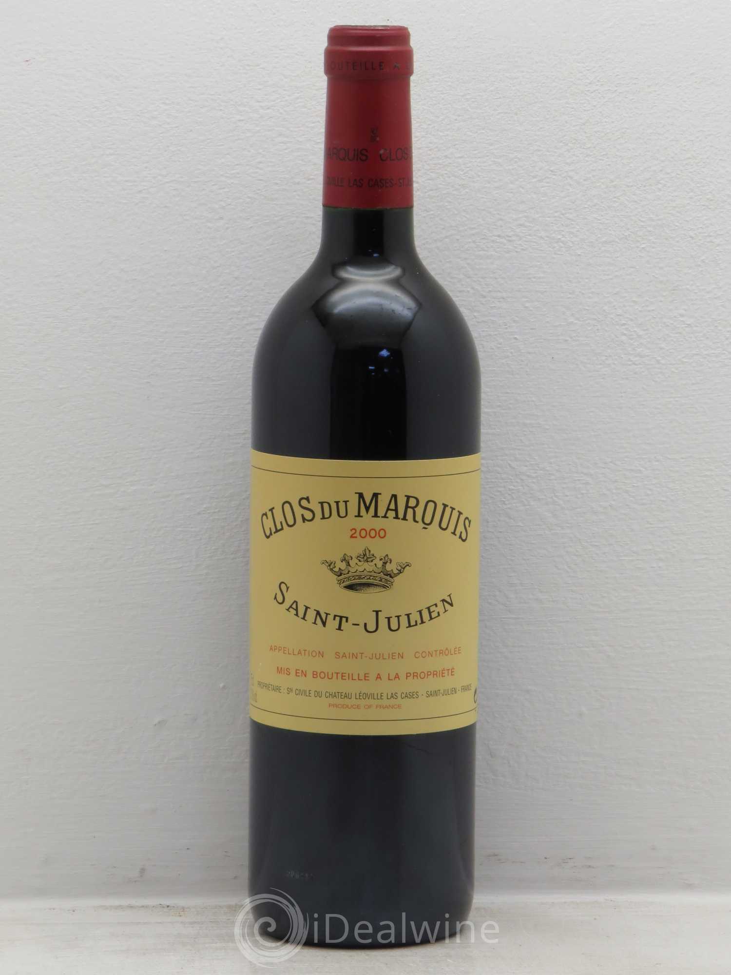 Clos du Marquis 2000 - Lot de 1 bouteille - 0